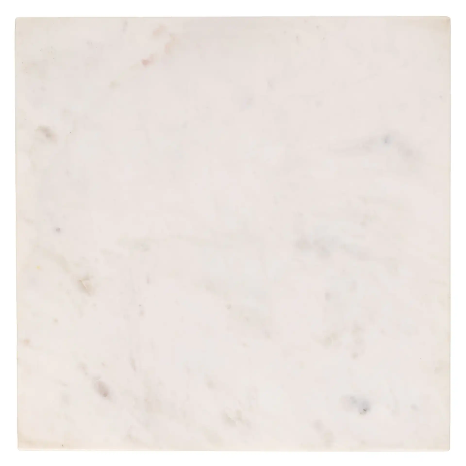 Nadezhda Marble Accent Table in White / Black, detail view