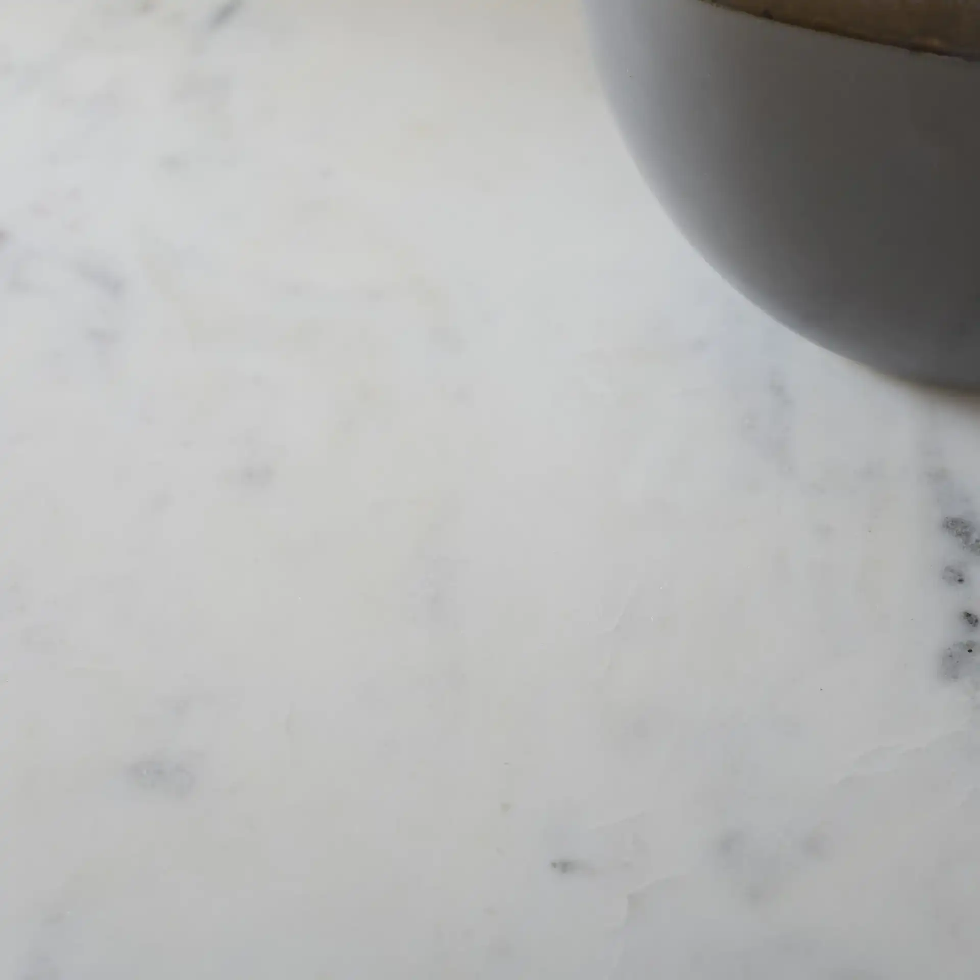 Brooke Marble Top Console Table in Black / White in a styled room