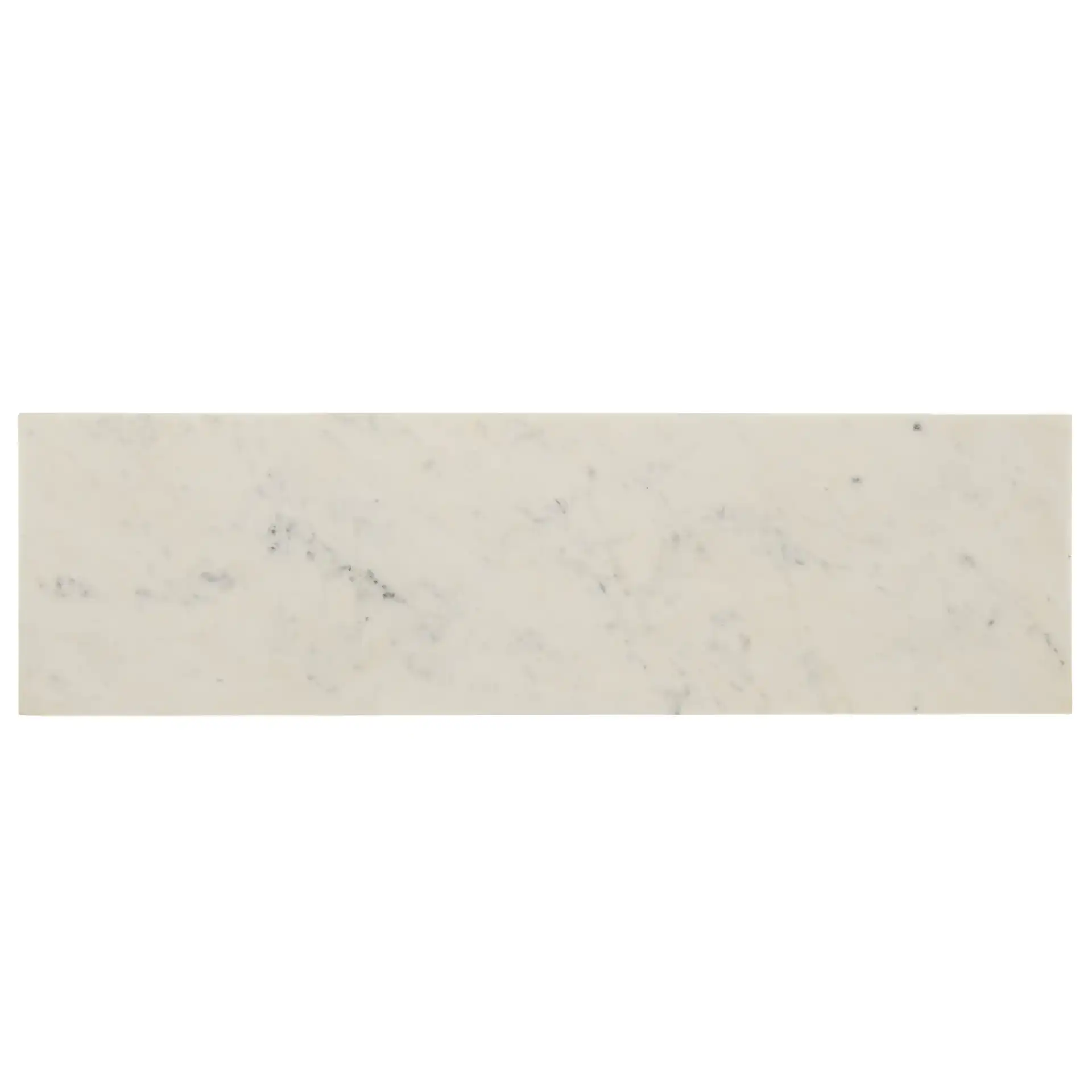 Brooke Marble Top Console Table in Black / White, detail view