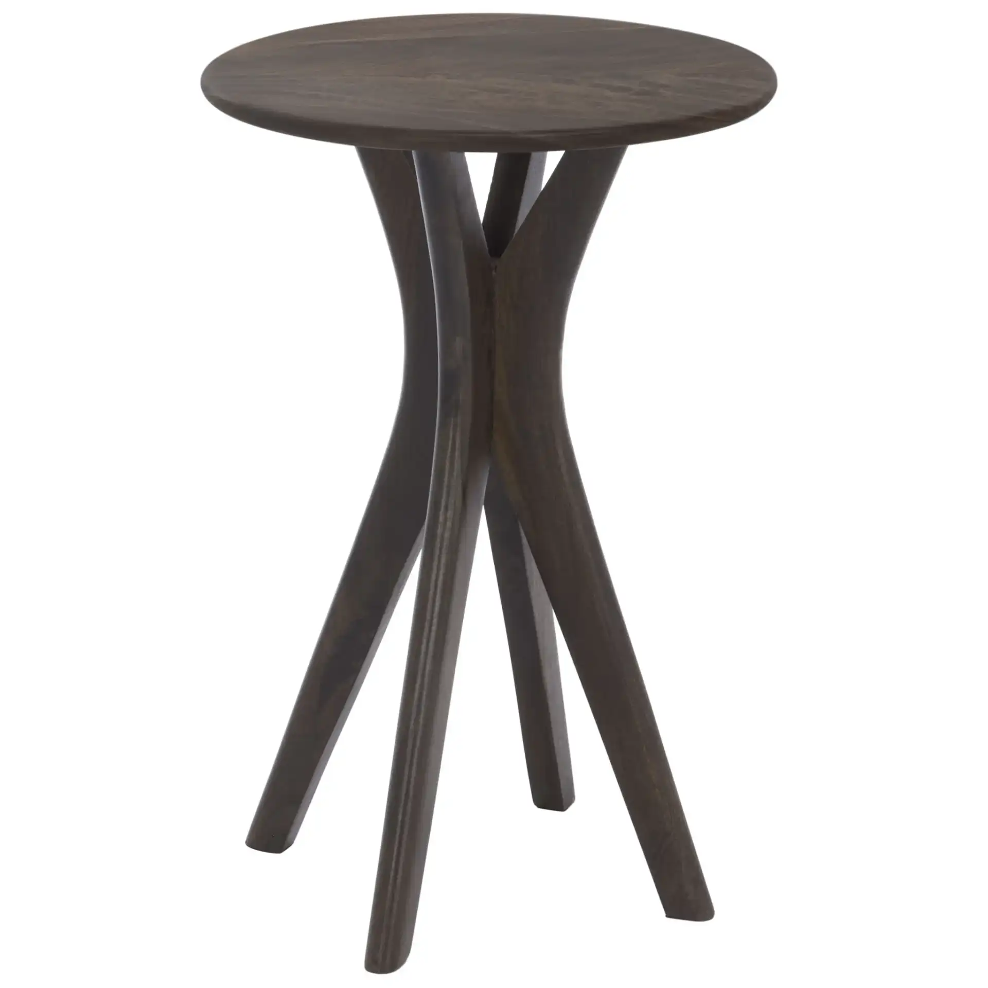 Darden Accent Table in Smokey Gray Brown, detail view