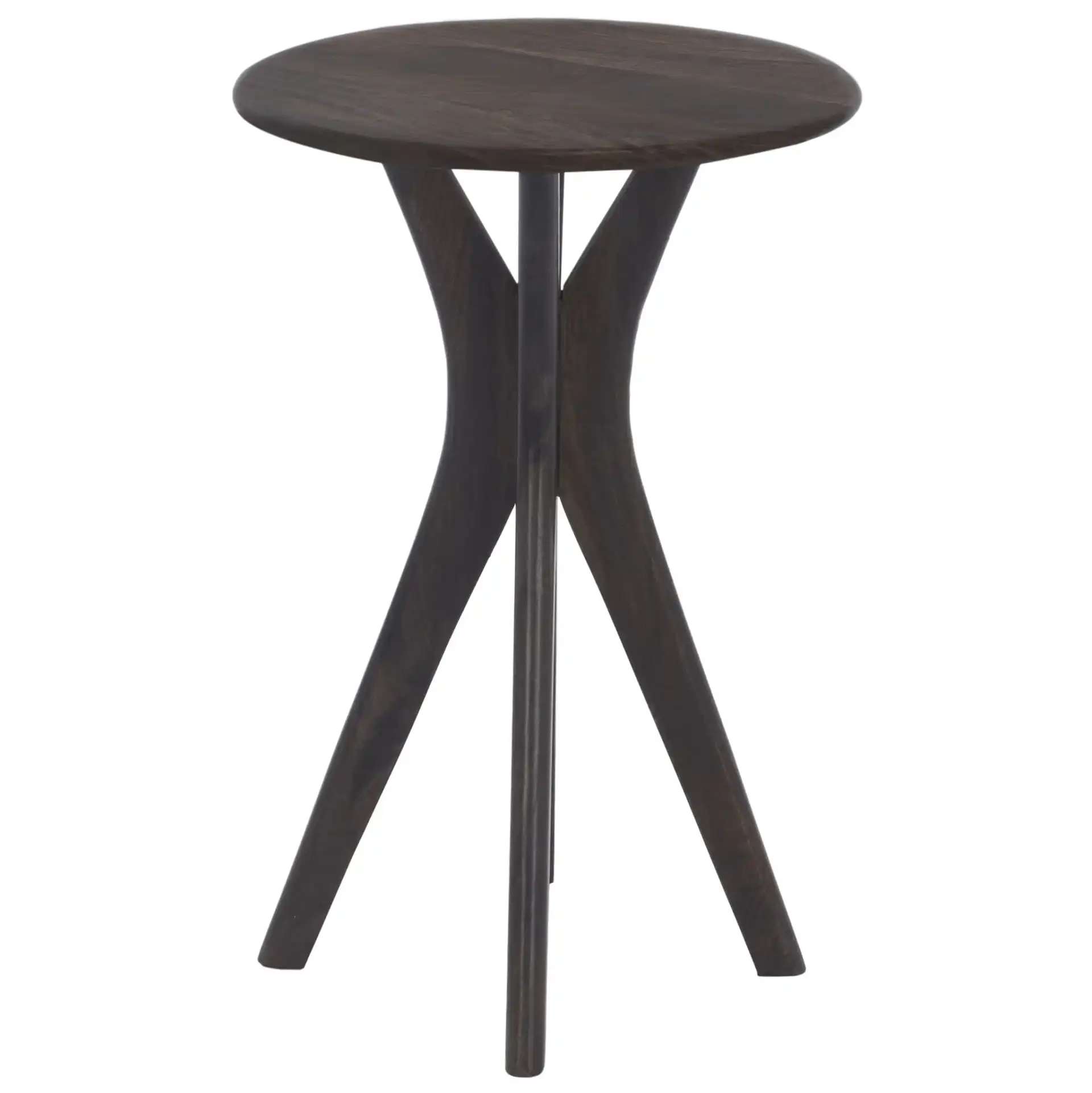 Darden Accent Table in Smokey Gray Brown, detail view