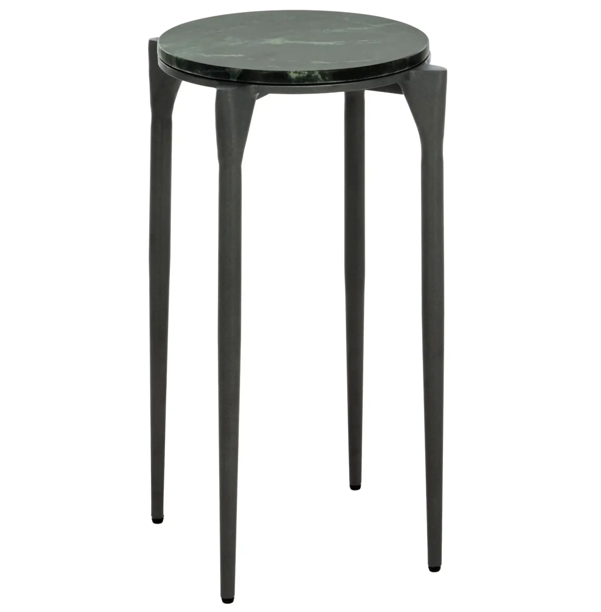 Jaynah Accent Table in Gray / Green, detail view