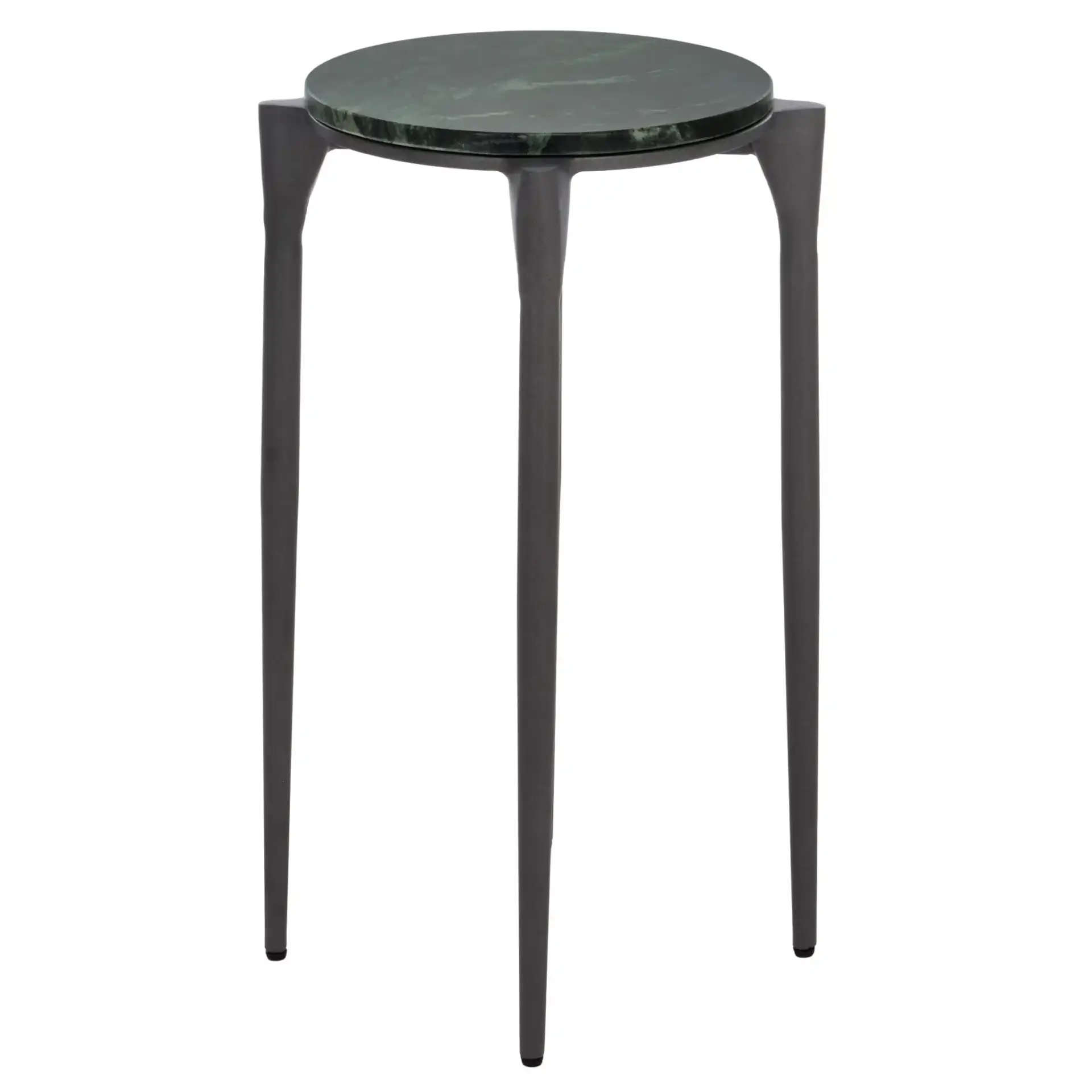Jaynah Accent Table in Gray / Green, detail view