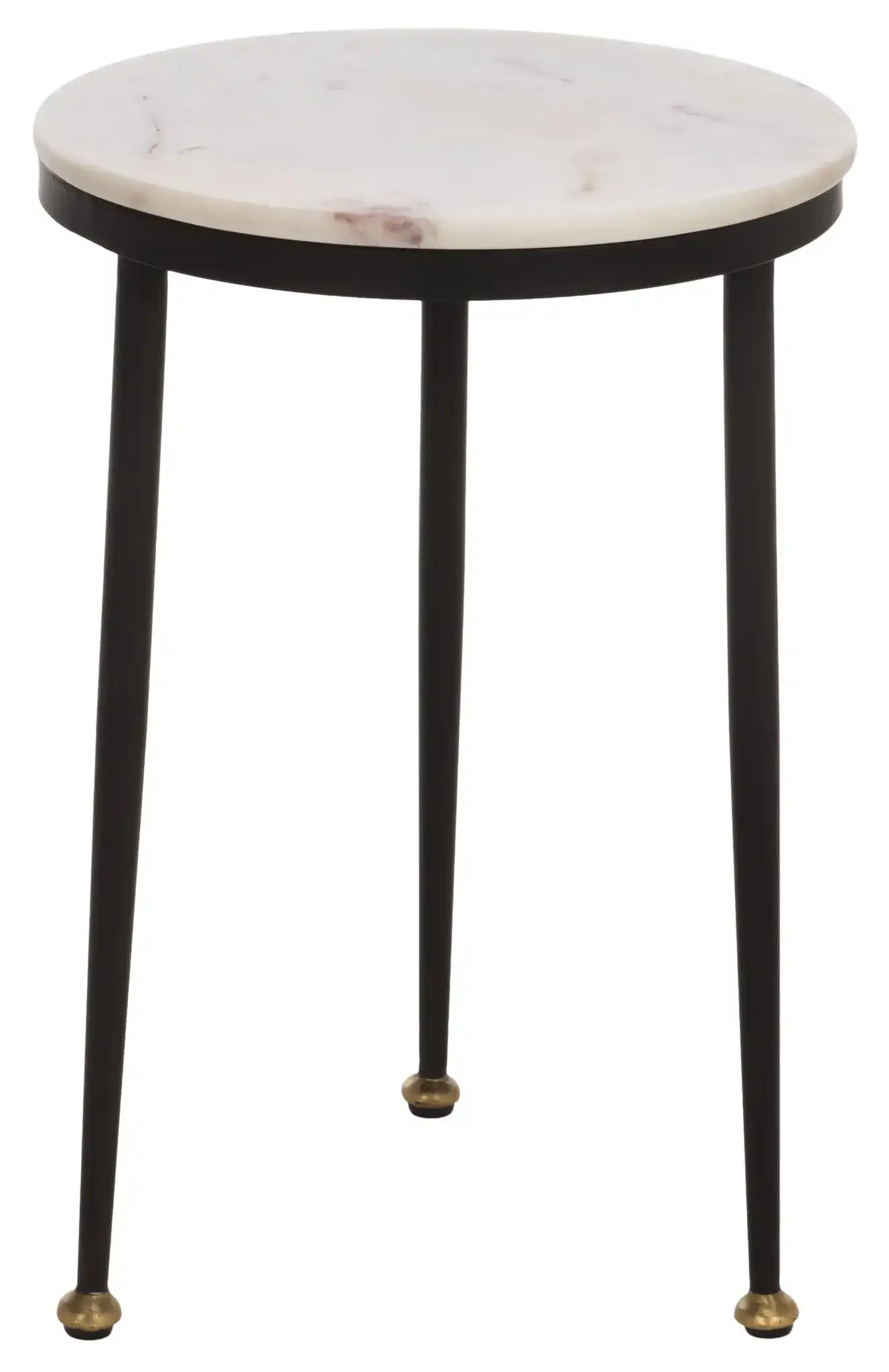 Katya Accent Table in Black / White