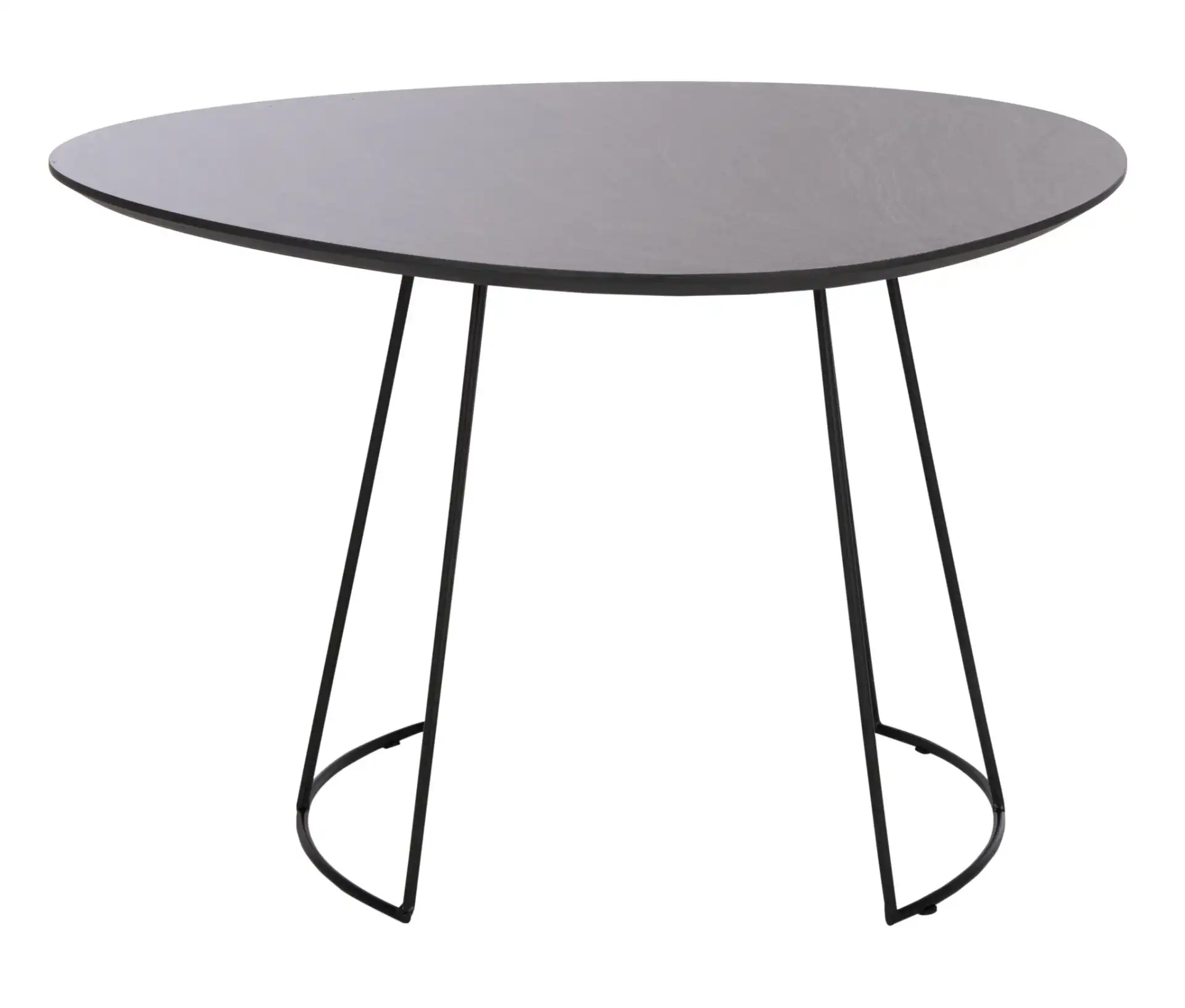 Brooks Side Table in Dark Gray / Black
