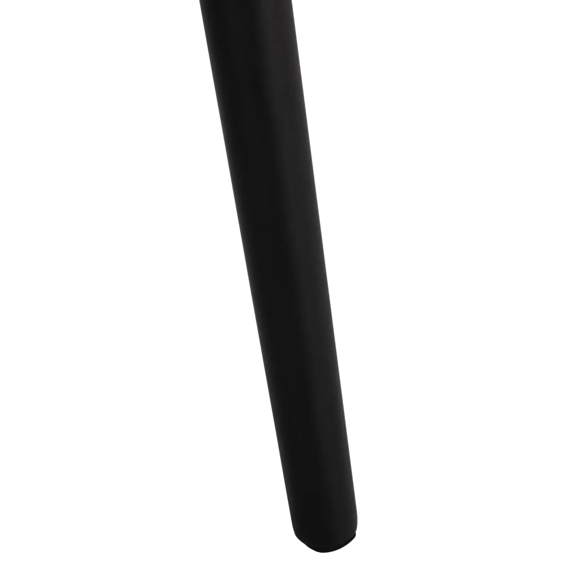 Fritz Round Tray Side Table in Black, detail view