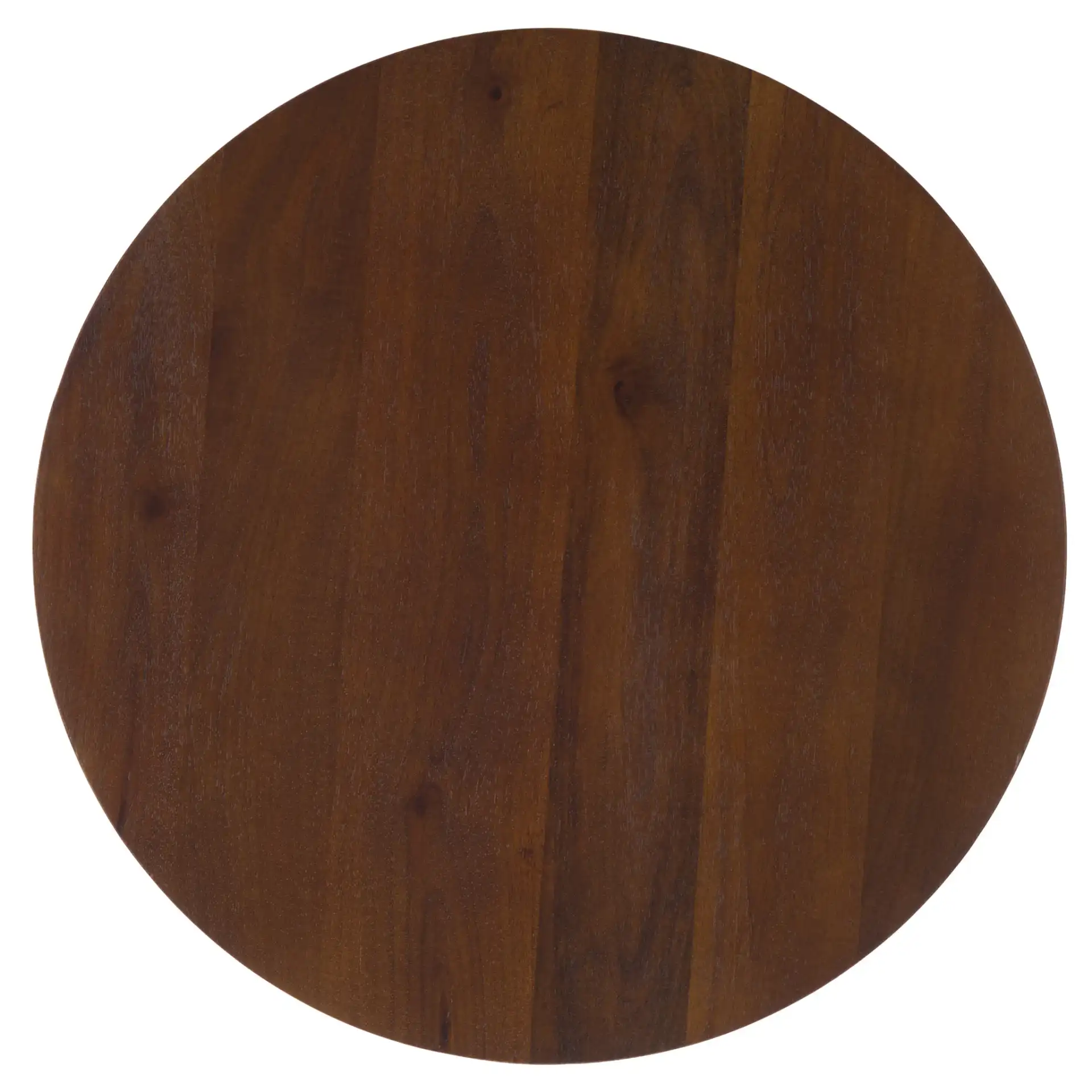 Manori Accent Table in Walnut, detail view