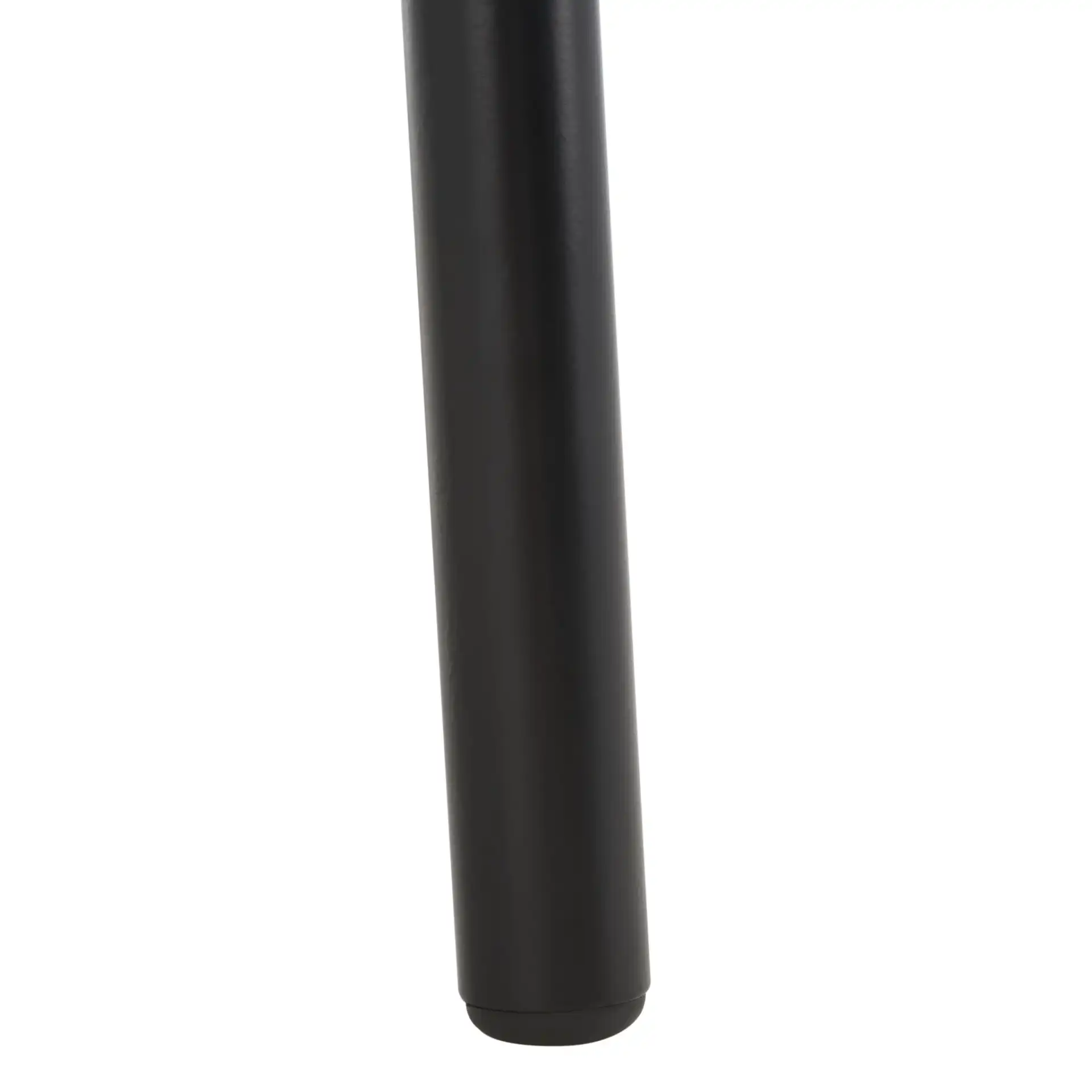 Ivitrio Round Accent Table in Black, detail view