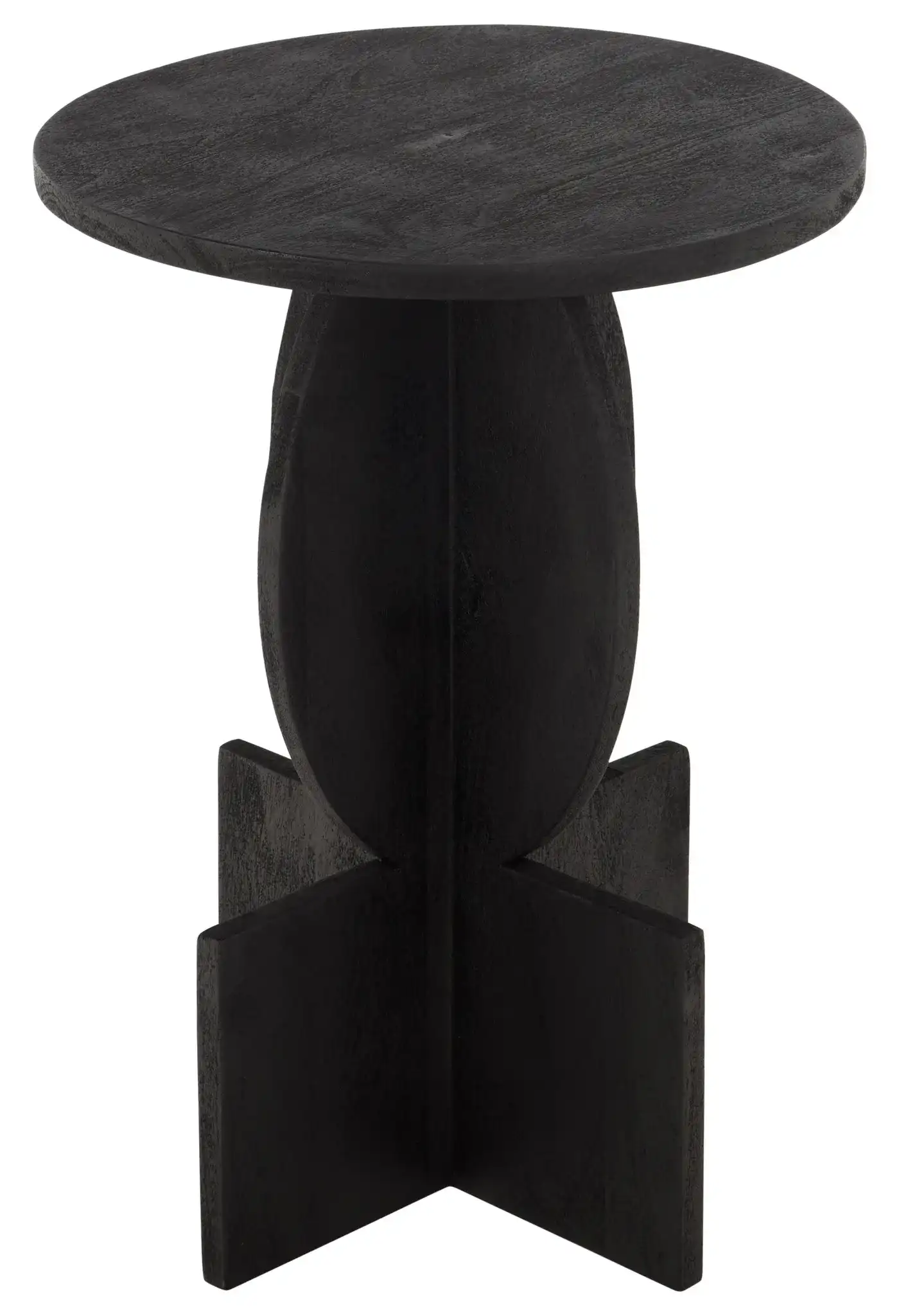 Kamyar Accent Table in Black