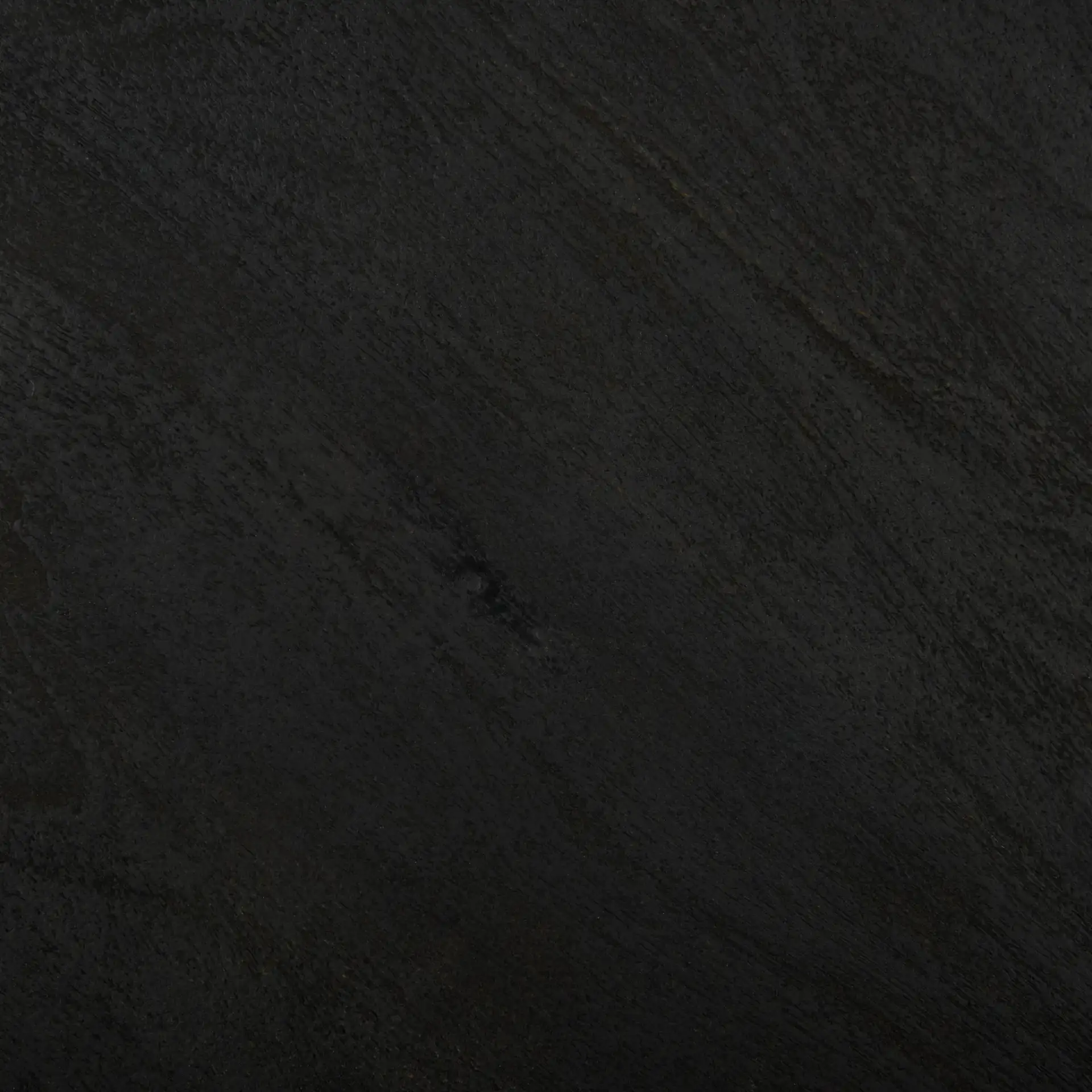 Kamyar Accent Table in Black, detail view
