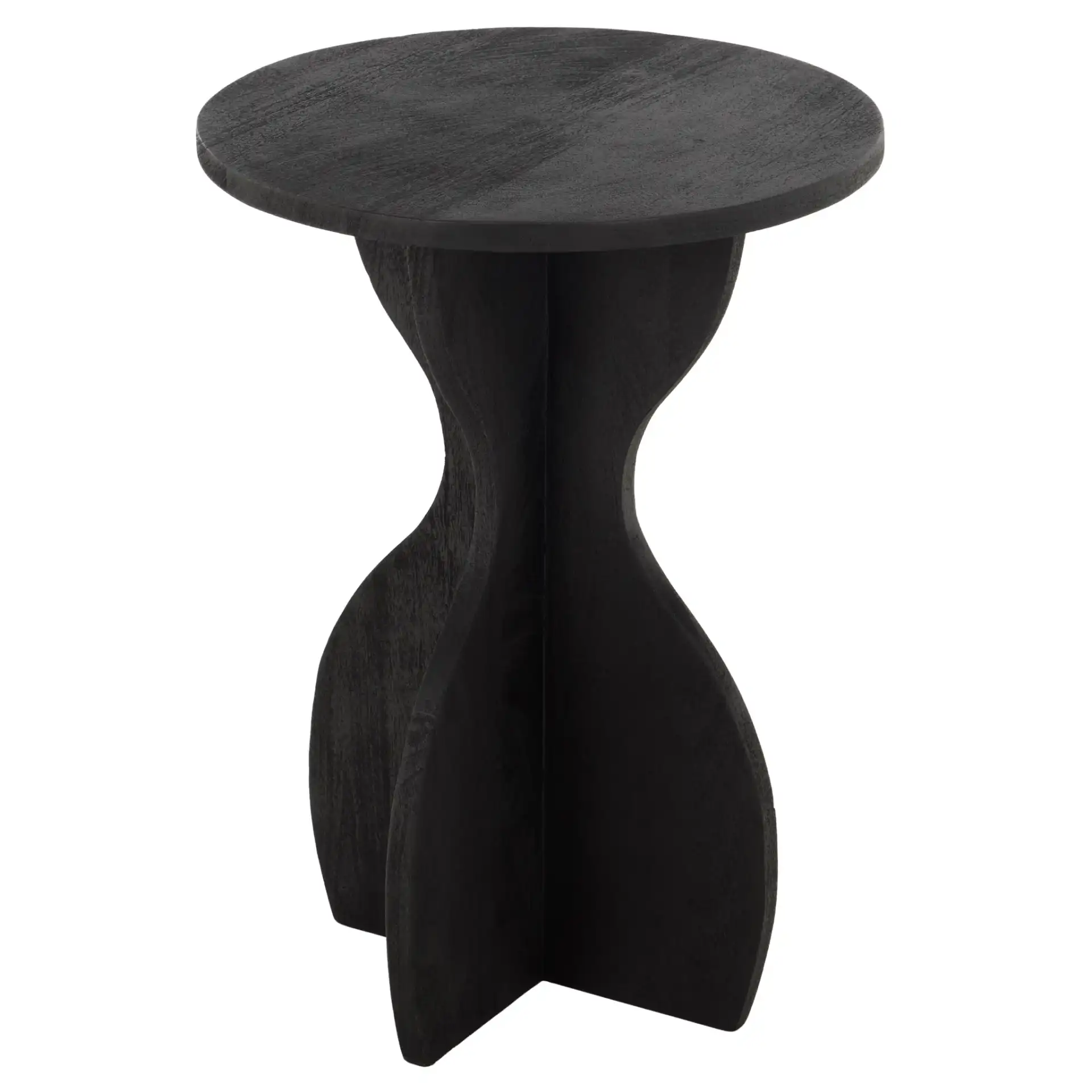 Eldwin Accent Table in Black, detail view