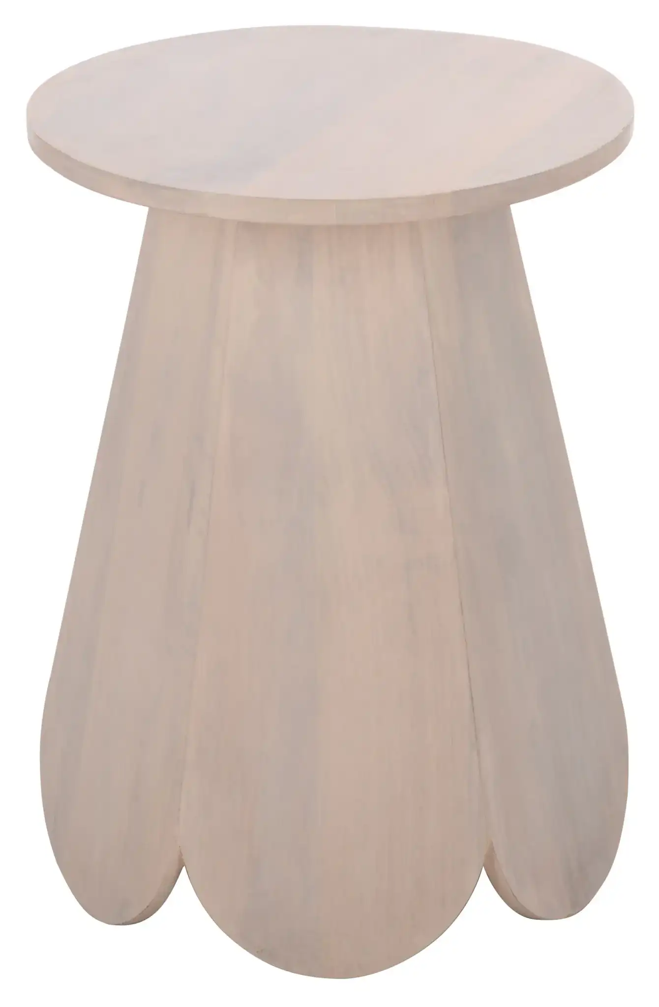 Linette Accent Table in White Washed