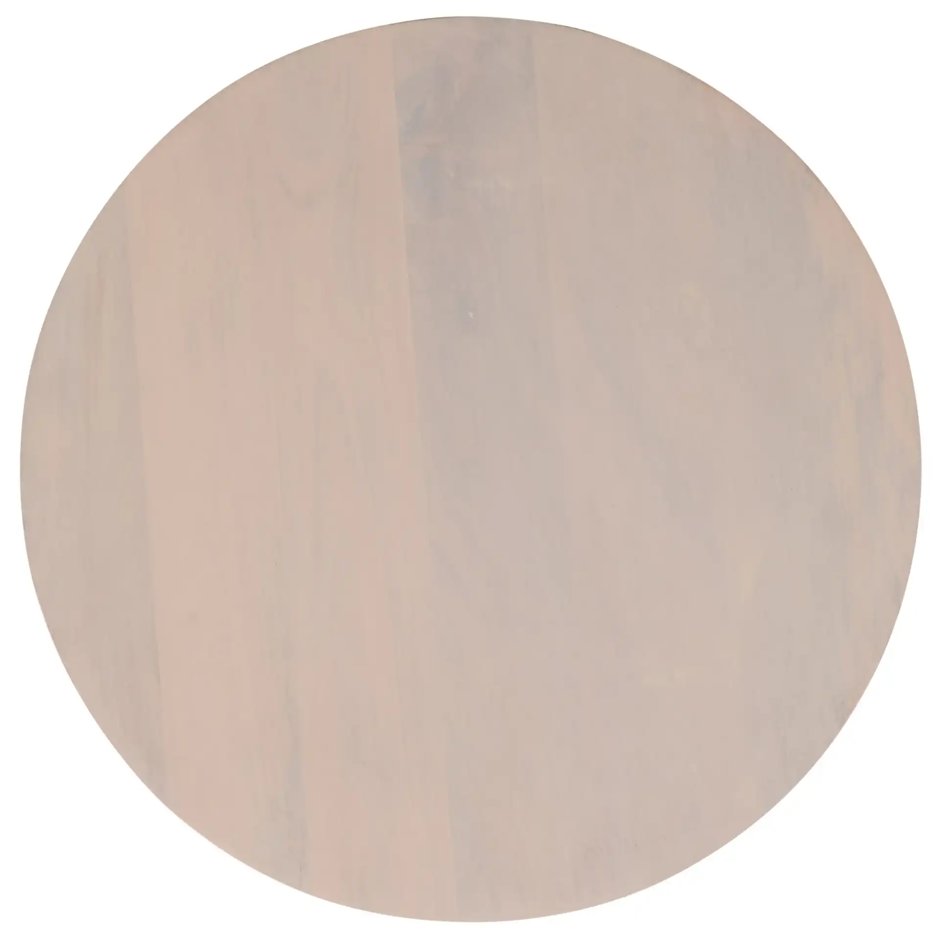 Linette Accent Table in White Washed, detail view