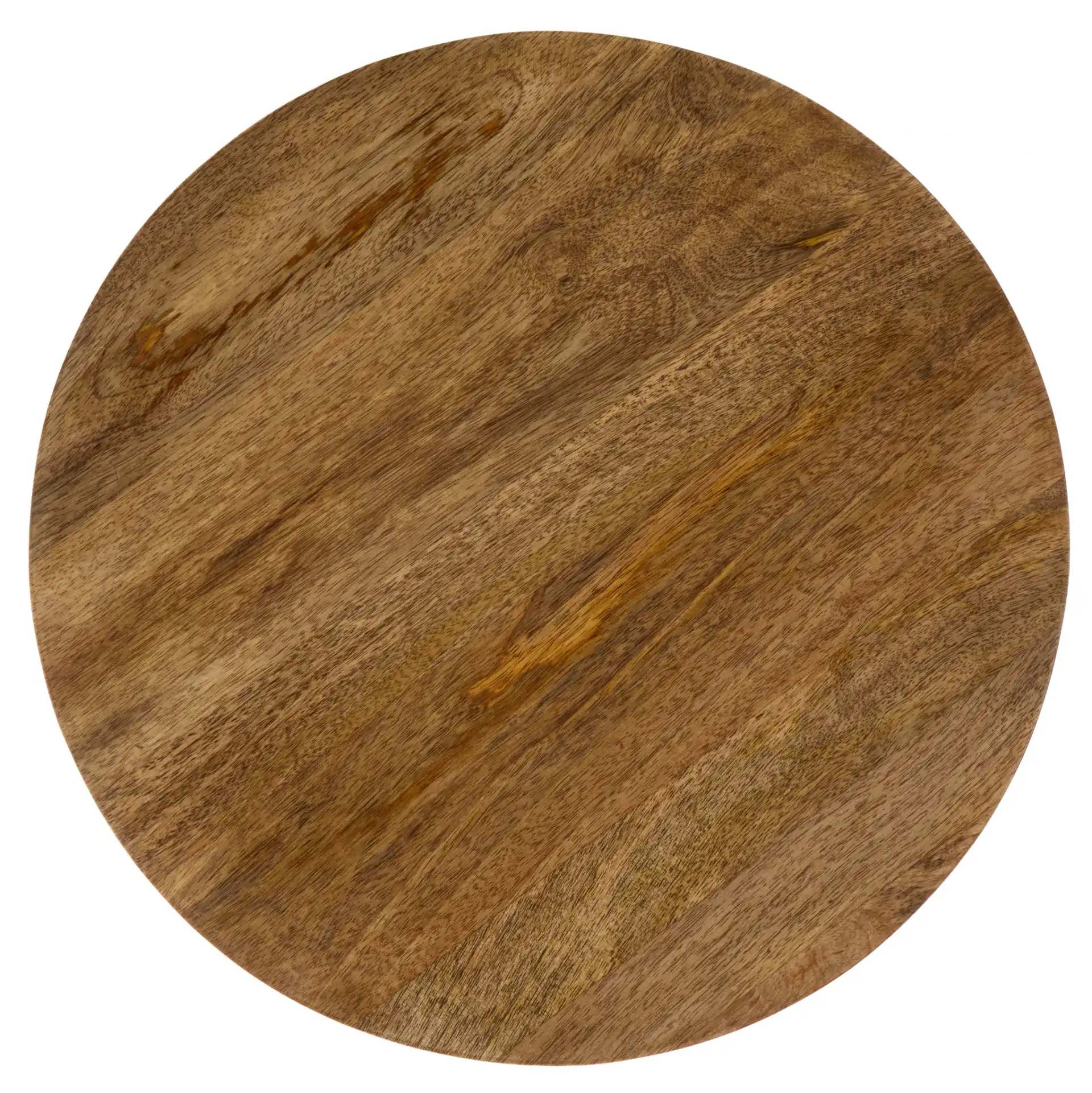 Delmara Accent Table in Natural, detail view