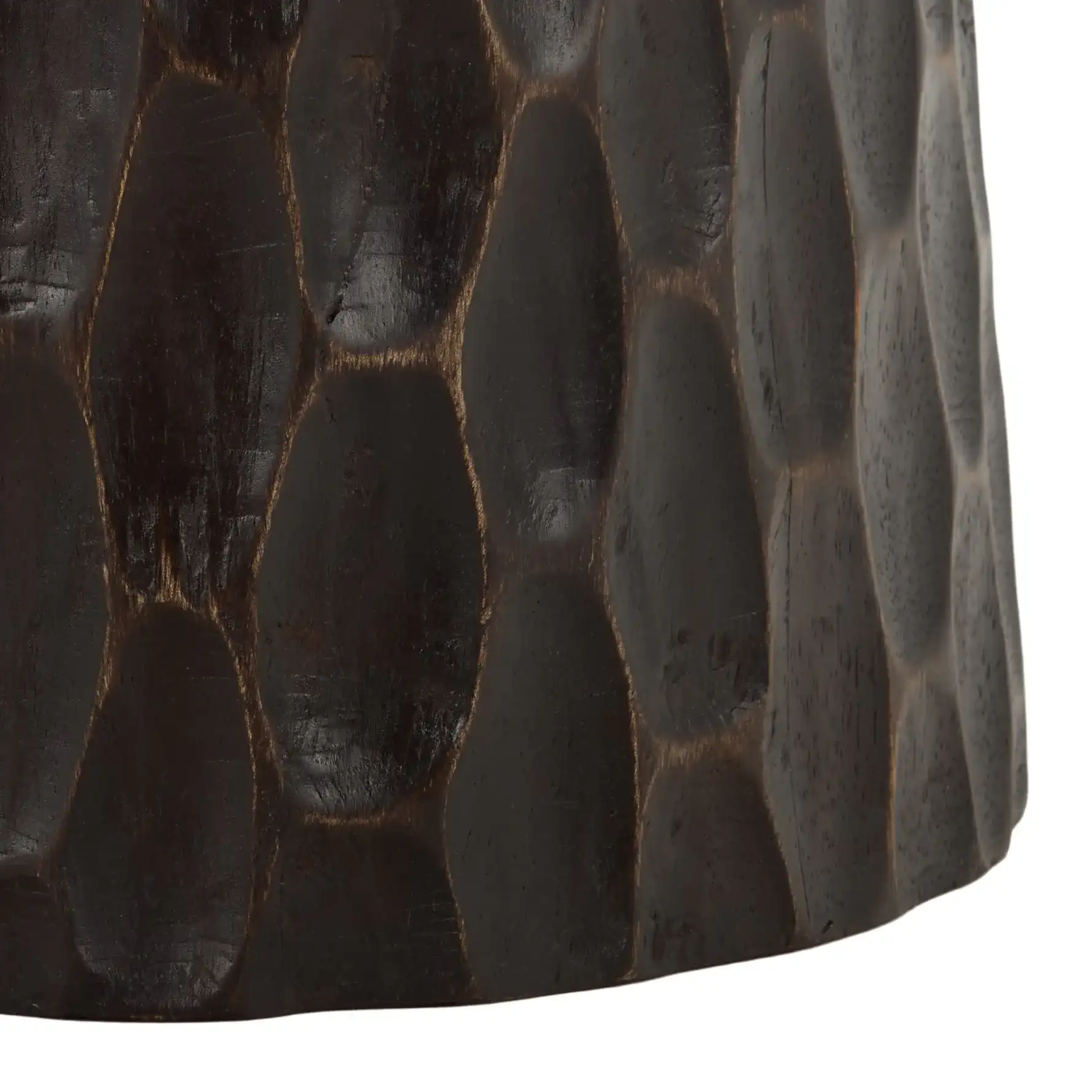 Mamanu Accent Table in Bronze, detail view