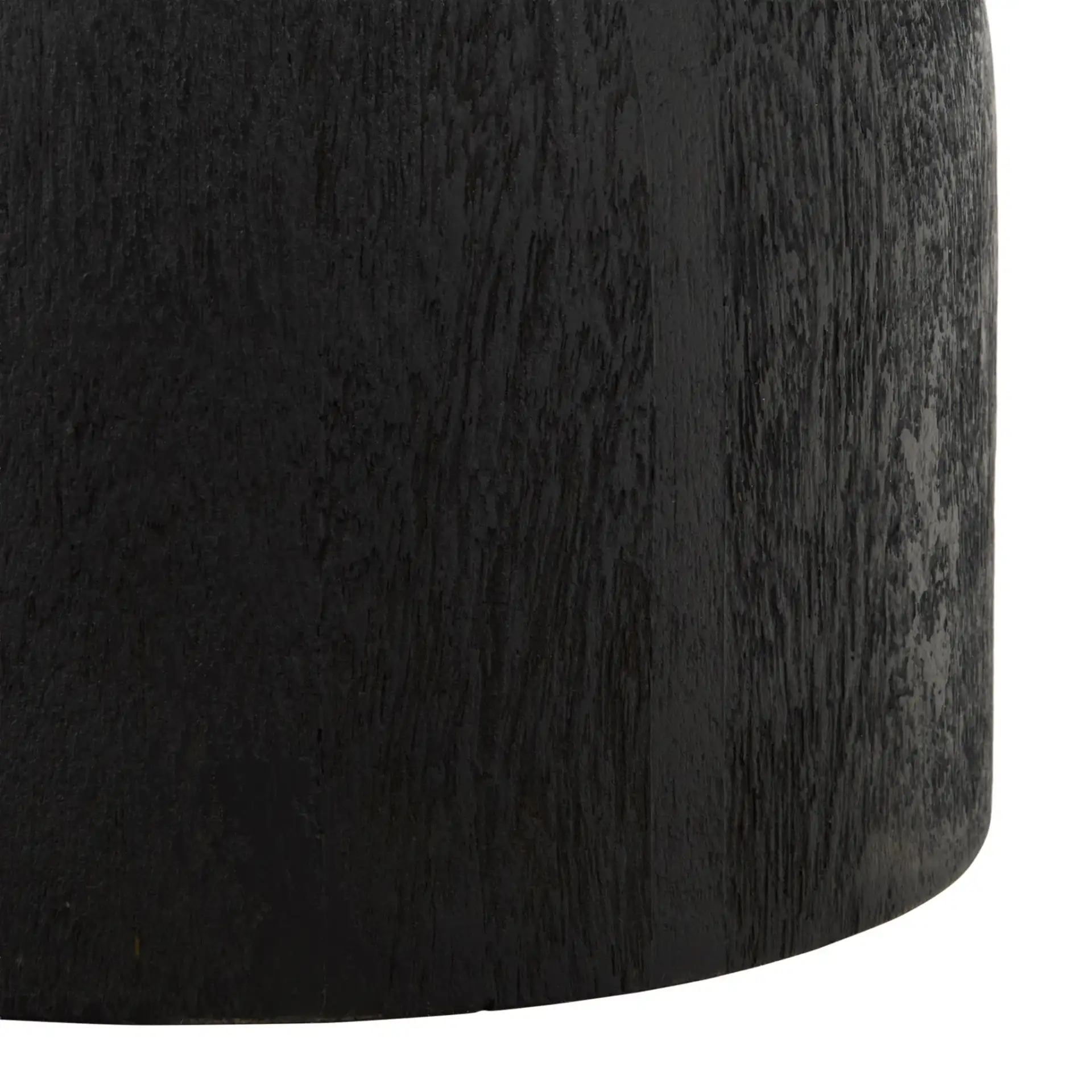 Andrey Accent Table in Black, detail view