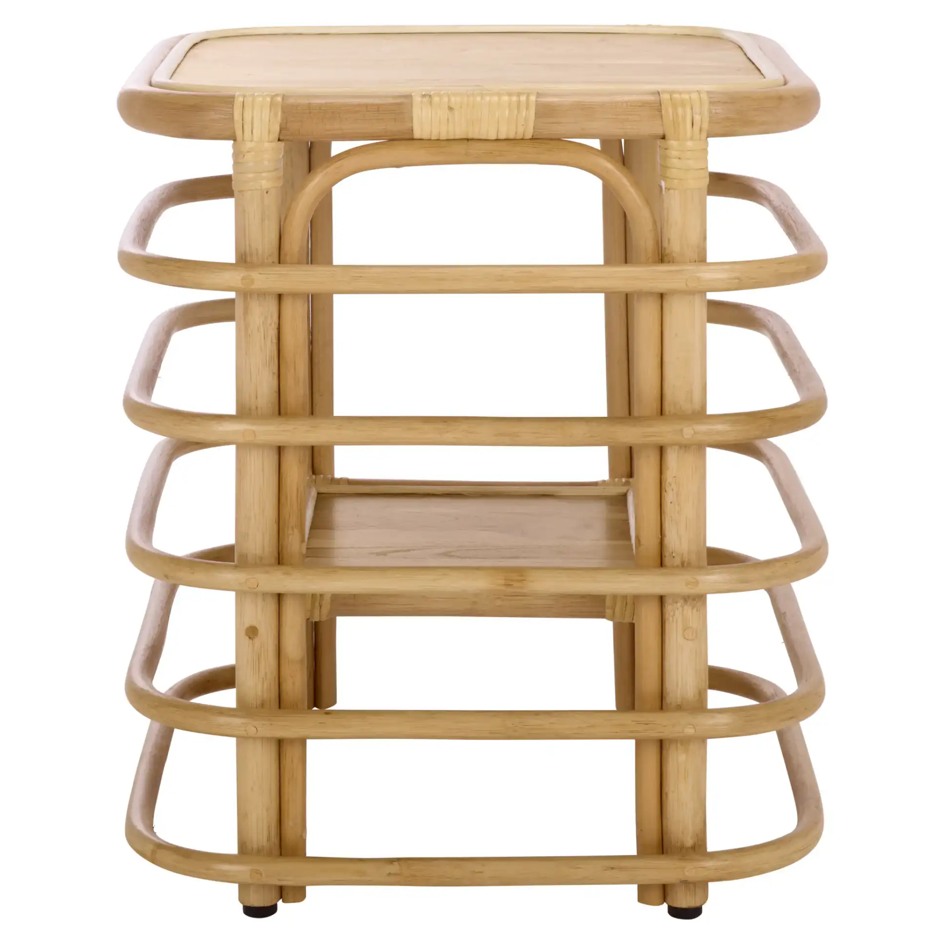 Maestro Accent Table in Natural, detail view