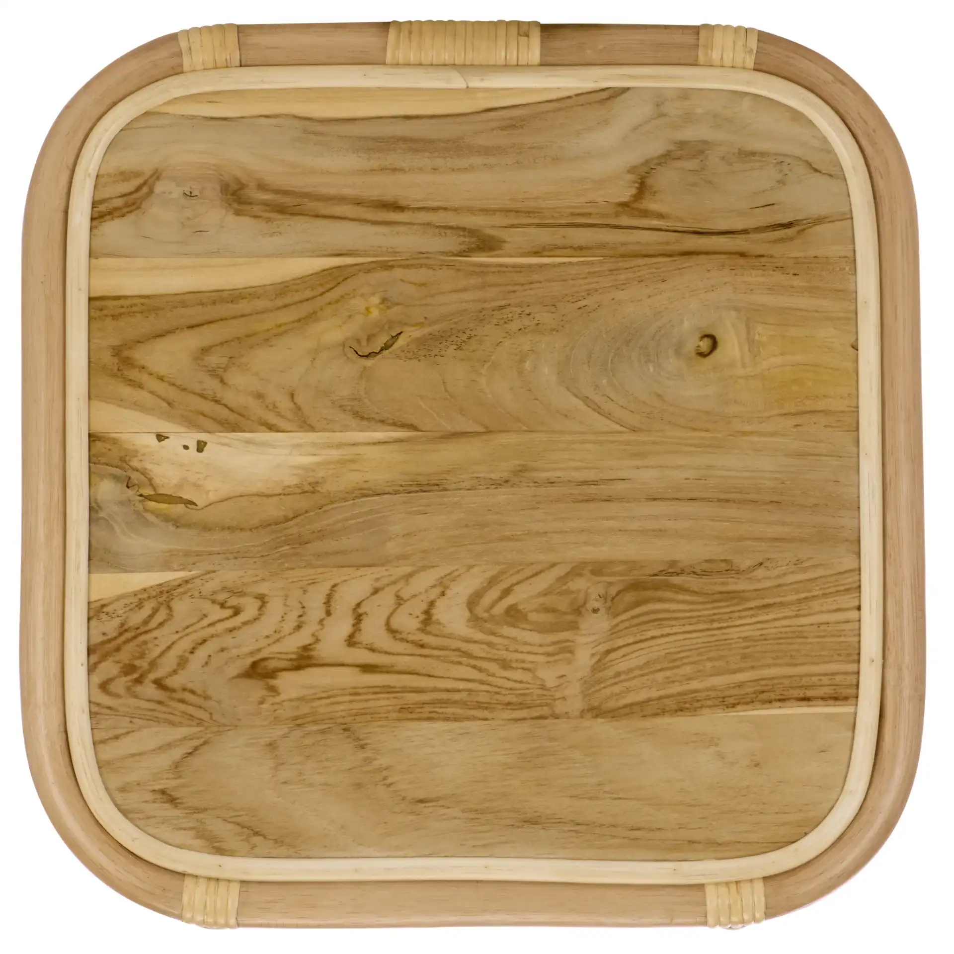 Maestro Accent Table in Natural, detail view