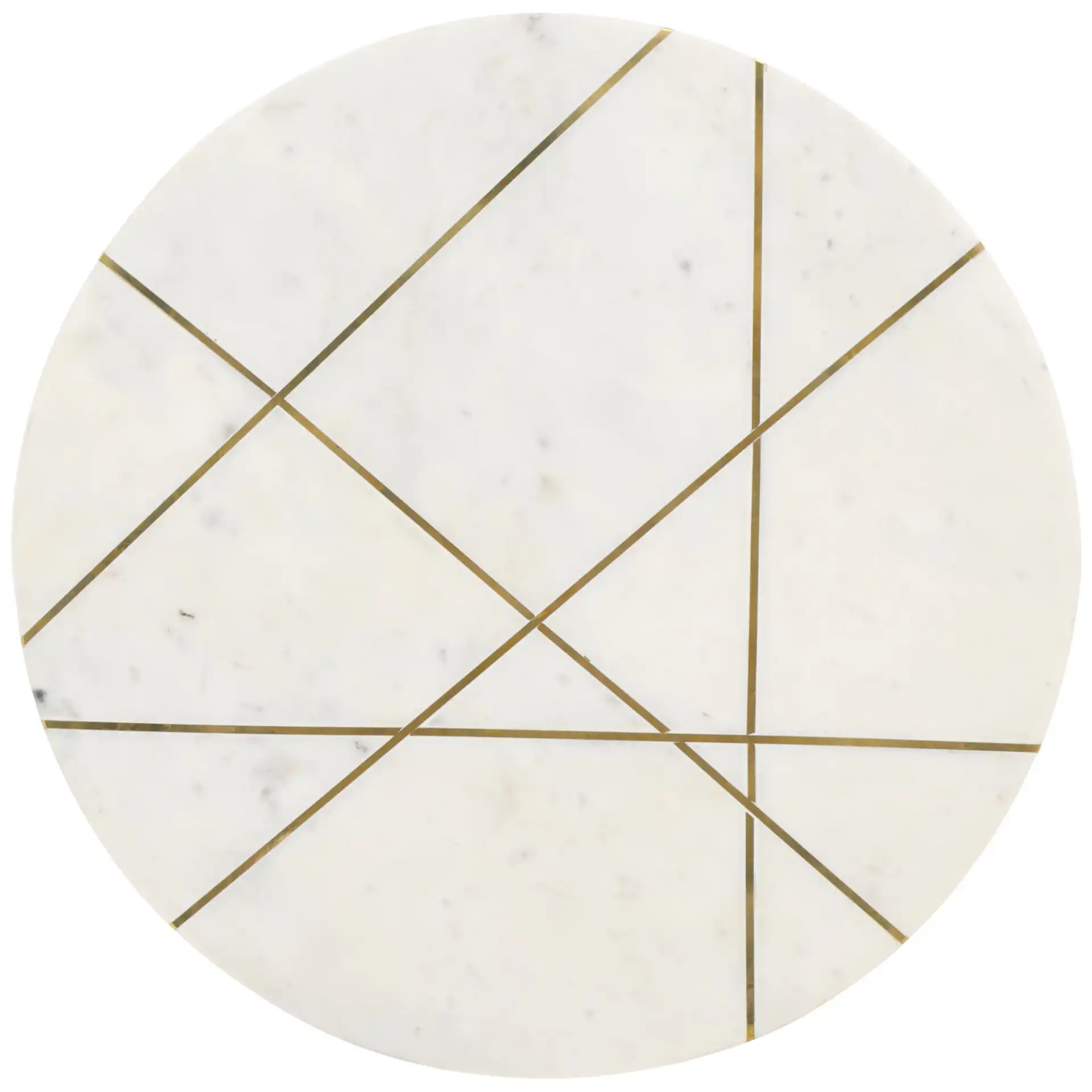 Capucine Side Table in Copper Marble / Copper, detail view