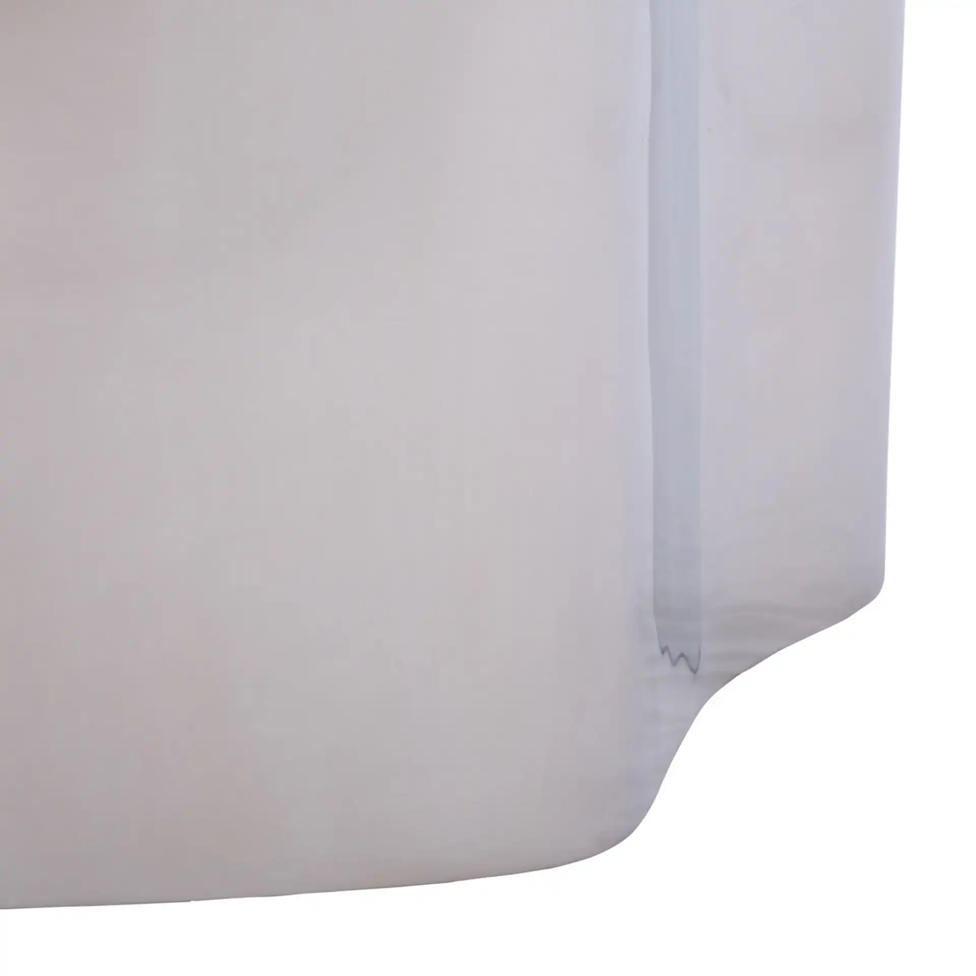 Tonnie Side Table in Silver, detail view