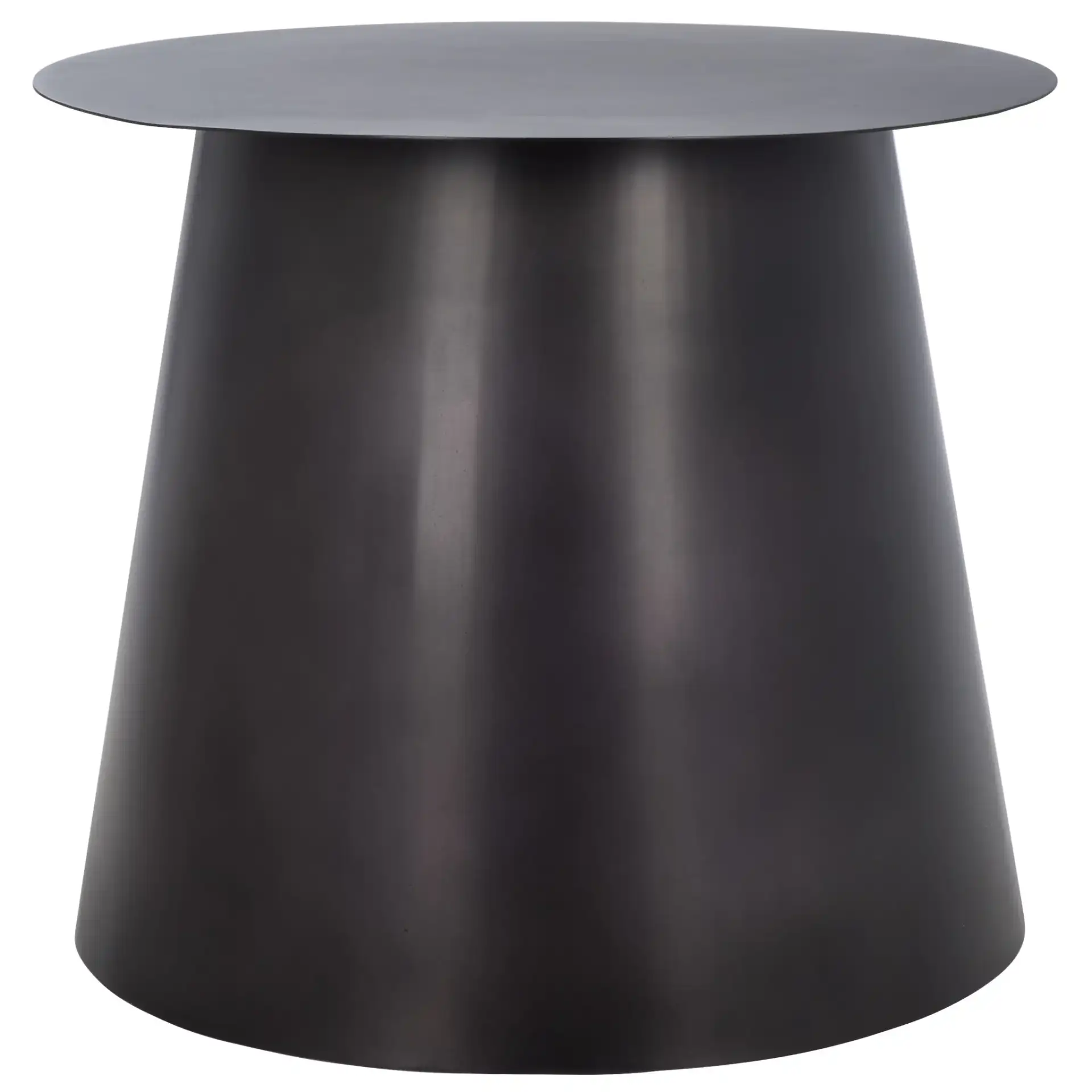 Aminchy Side Table in Antique Black, detail view