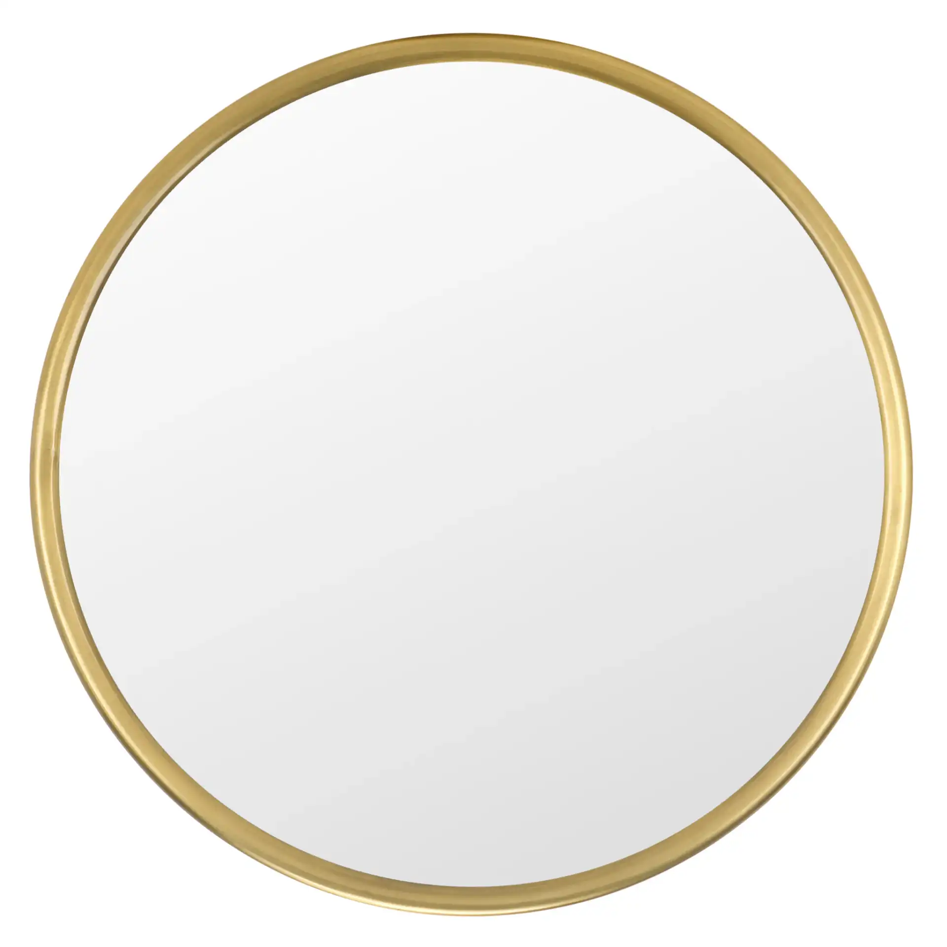 Hentry Side Table in Gold / Mirror, detail view