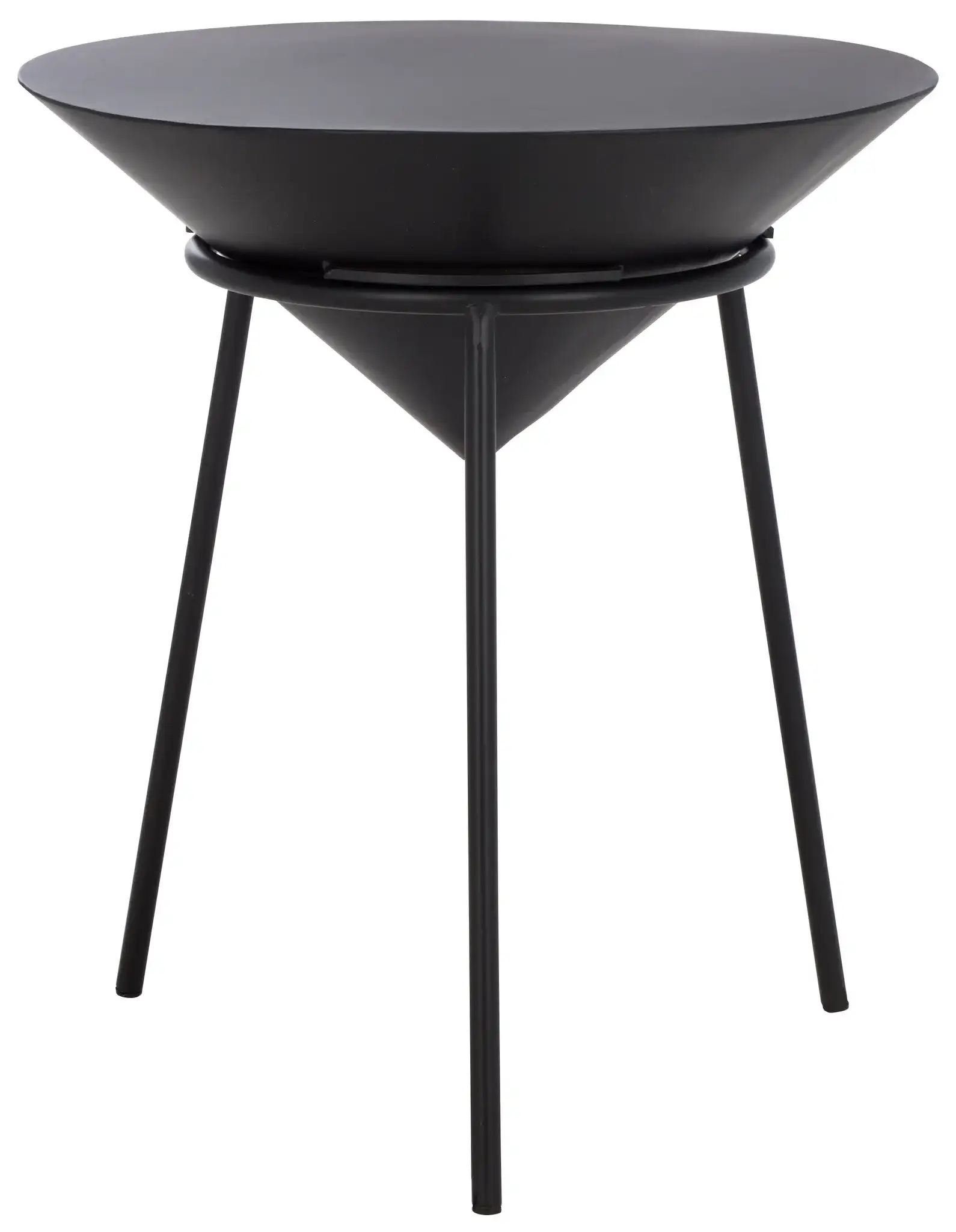 Apuline Side Table in Black