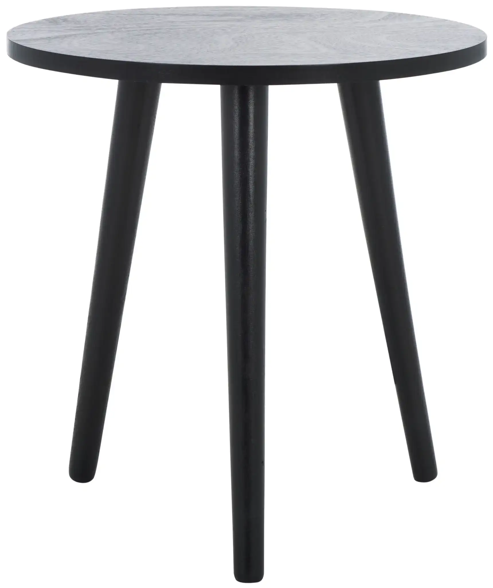 Orion Round Accent Table in Black
