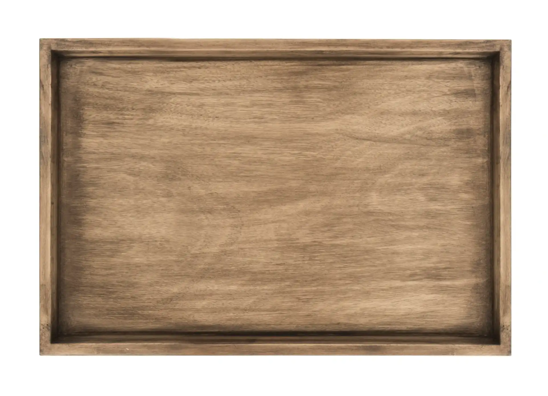 Nonie Tray Accent Table in Chocolate, detail view