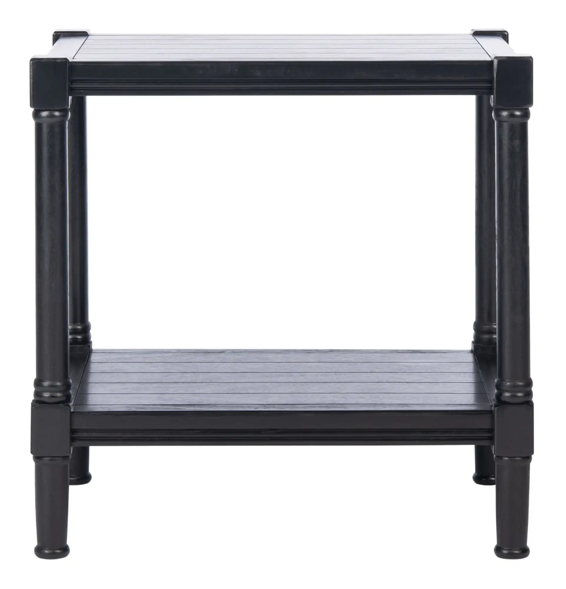 Rafiki Rectangular Accent Table in Black