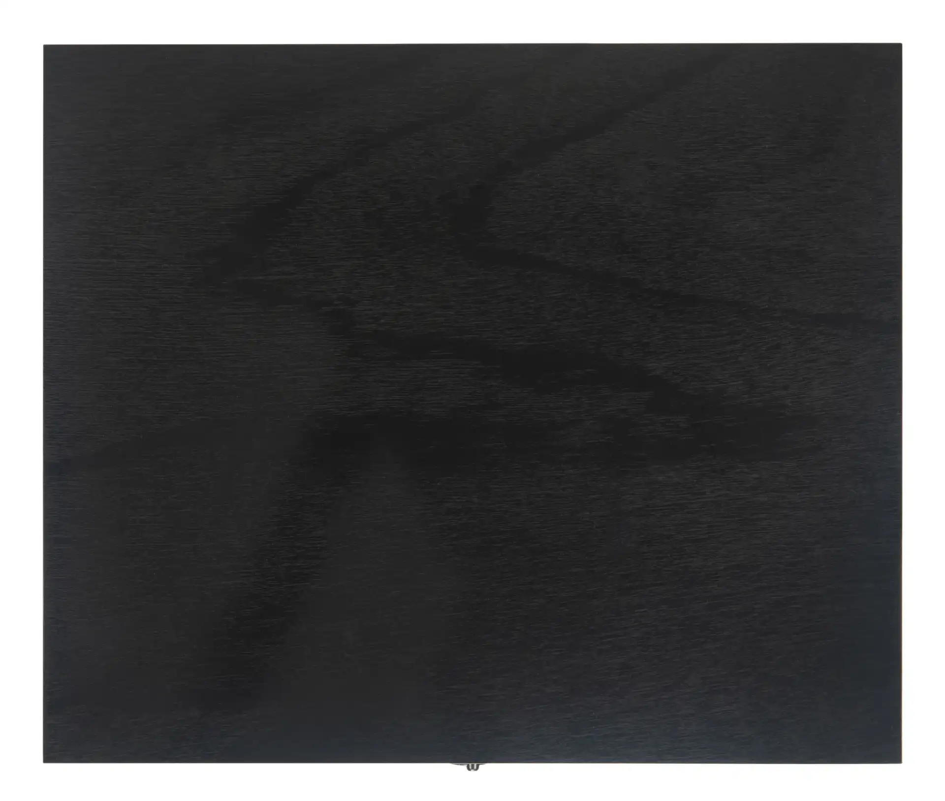 Mabel One-Drawer Accent Table in Black, detail view