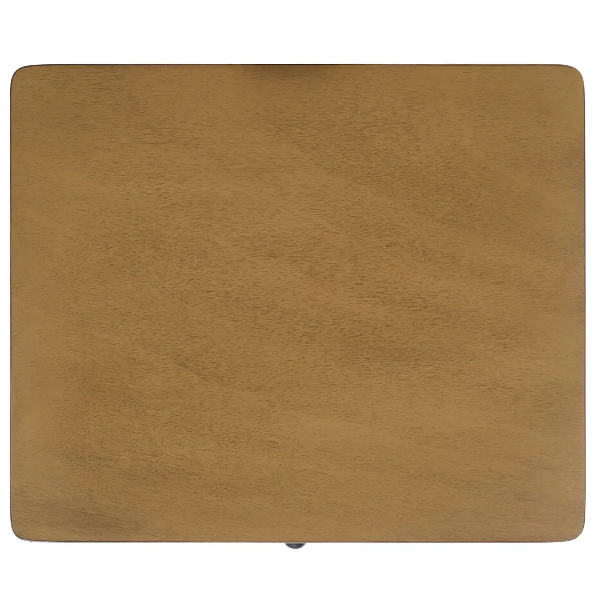 Haven One-Drawer Accent Table in Desert Brown, detail view