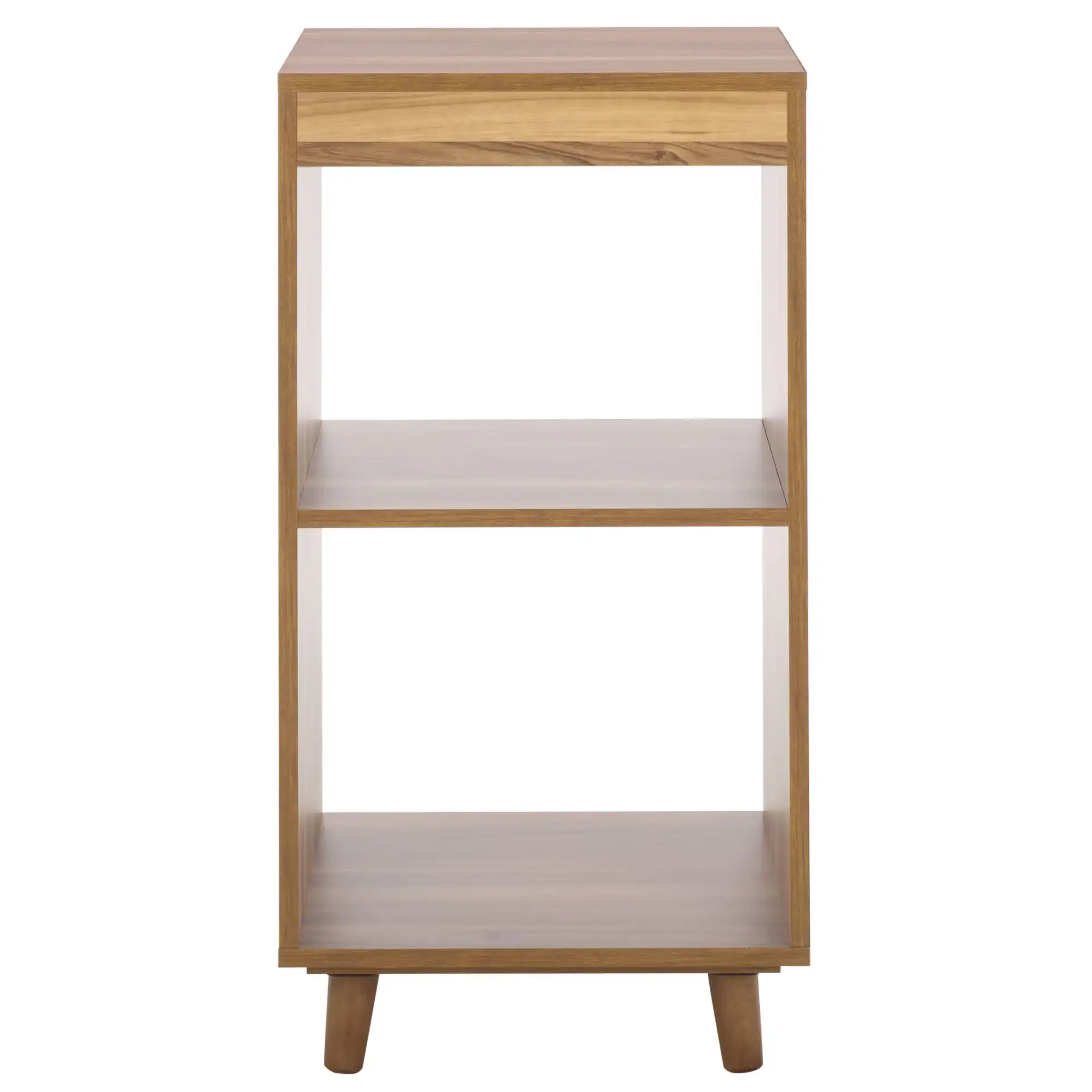 Yona Vertical Accent Table in Black, detail view