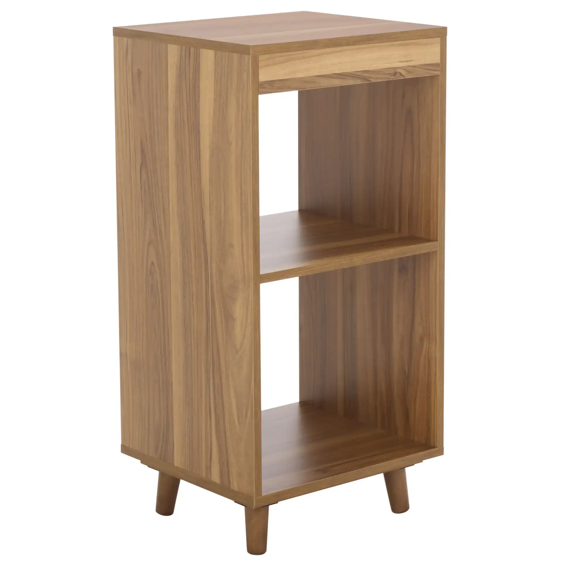 Yona Vertical Accent Table in Black, detail view