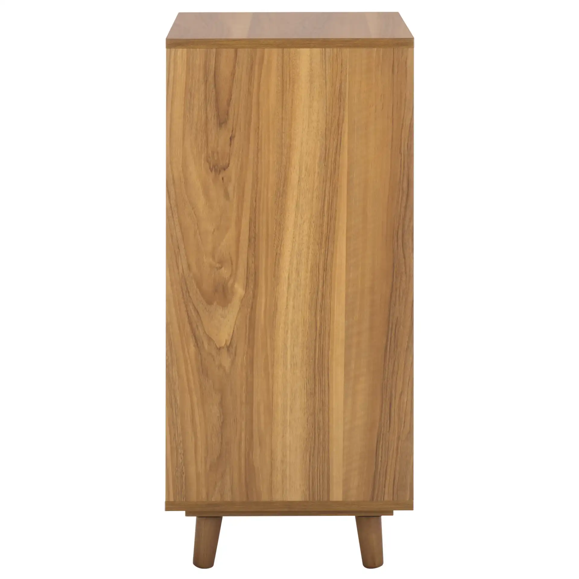 Yona Vertical Accent Table in Black, detail view