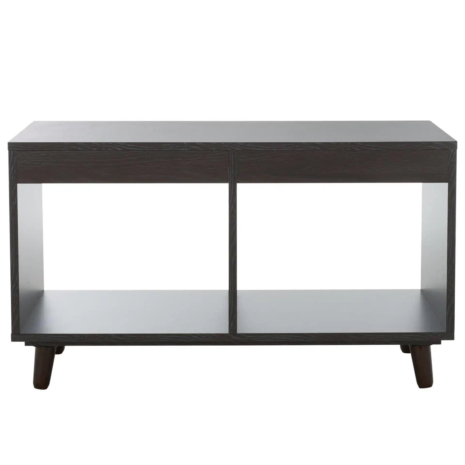 Yona Horizontal Accent Table in Black, detail view