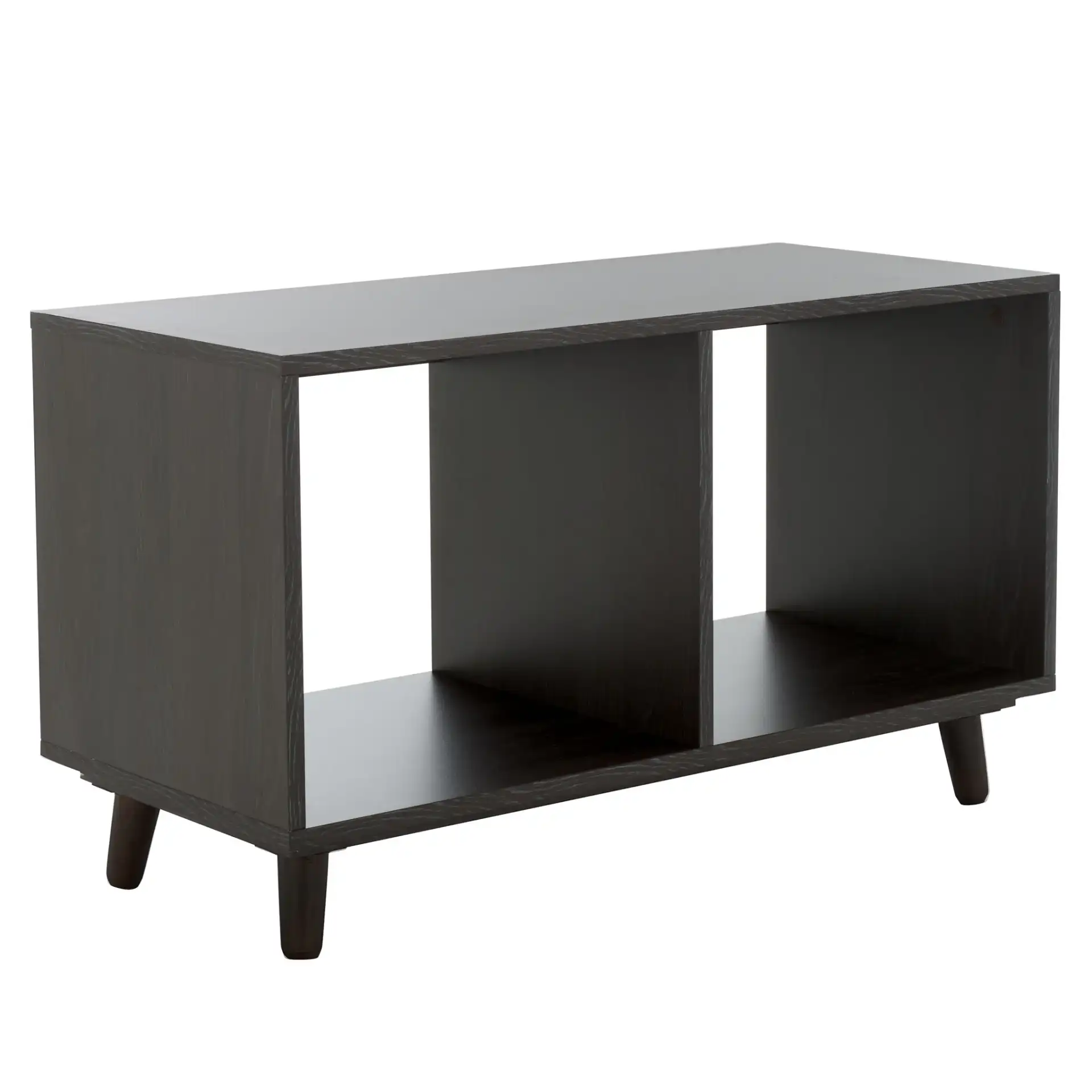 Yona Horizontal Accent Table in Black, detail view