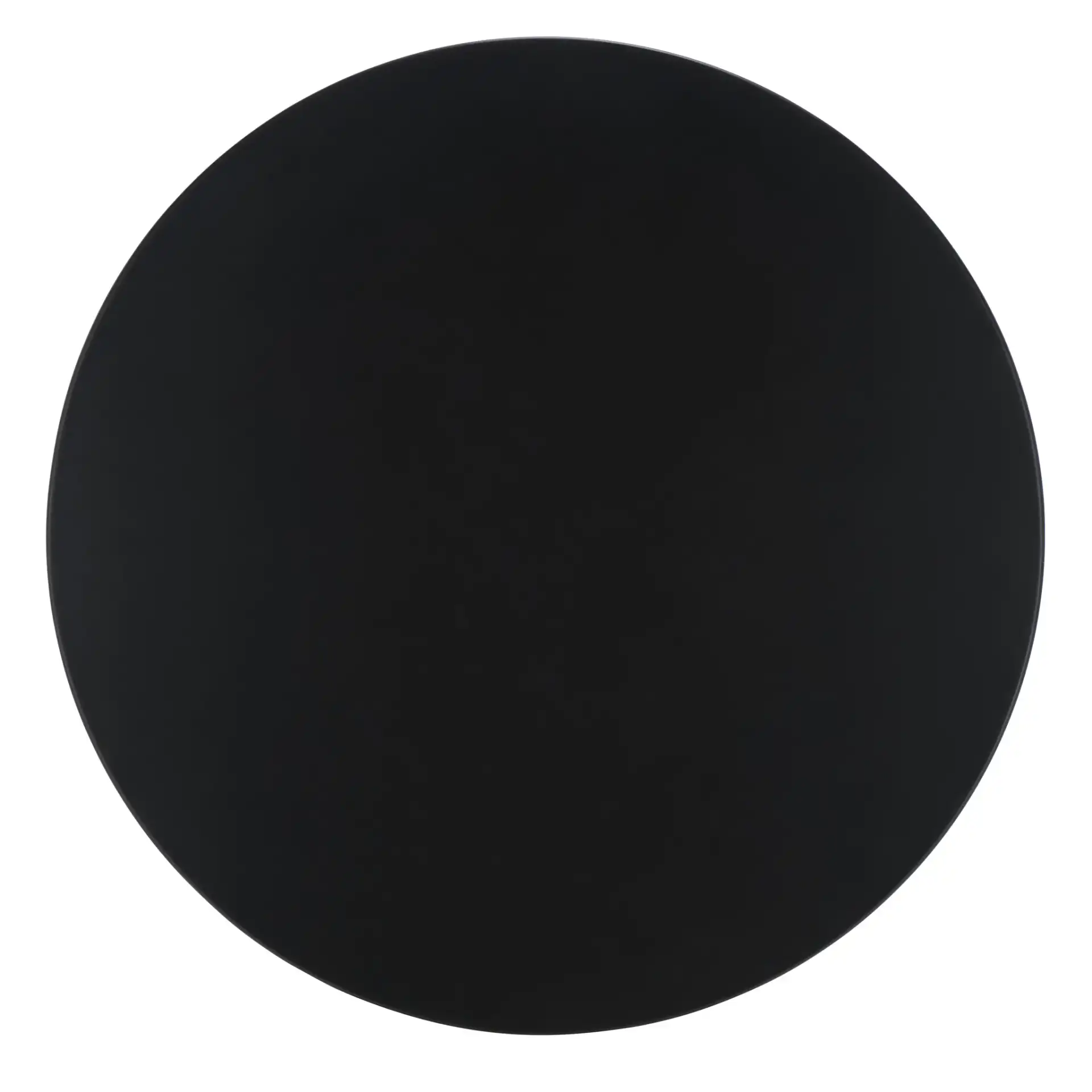 Gio Accent Table in Black, detail view