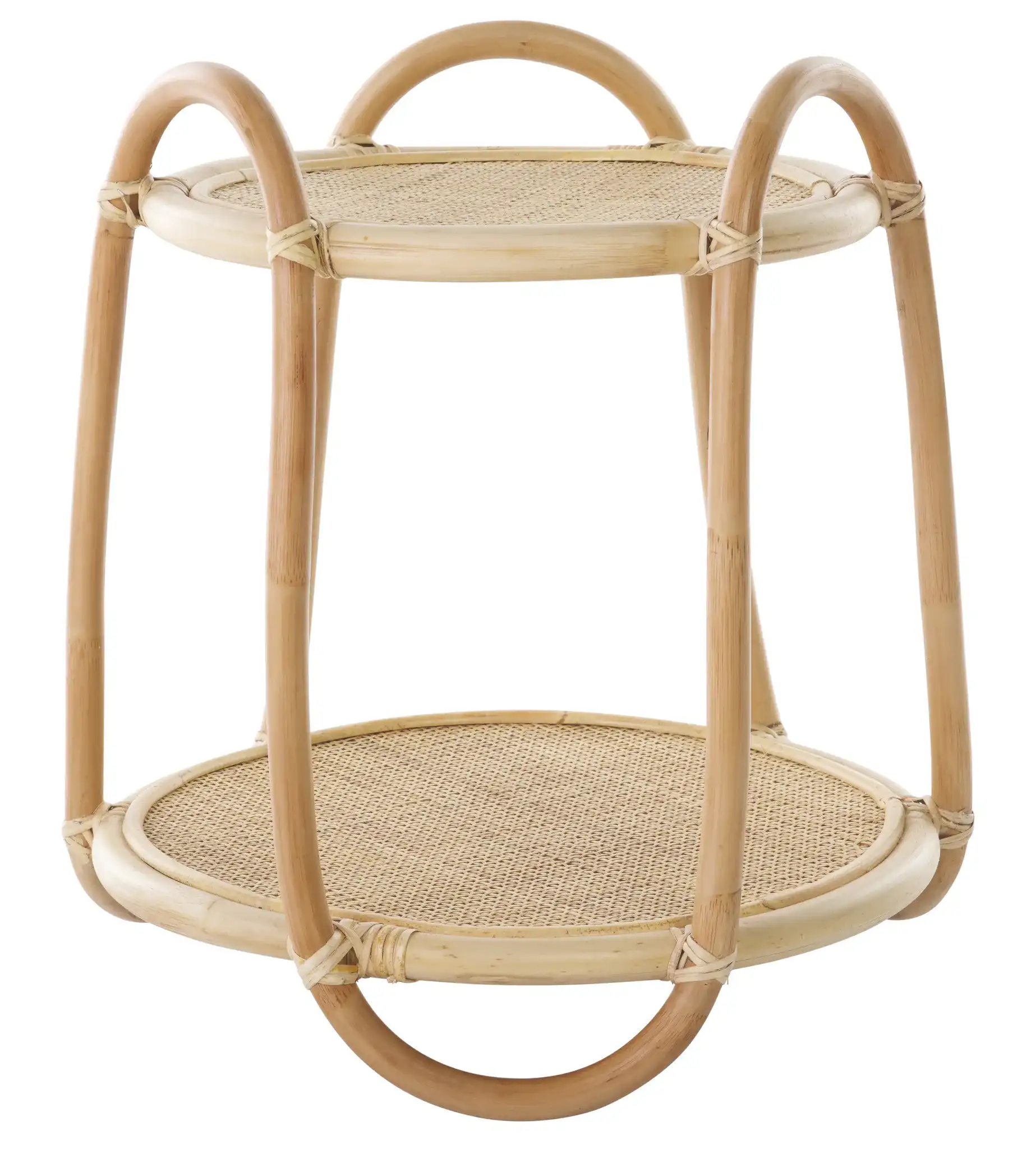 Althea Accent Table in Natural, detail view