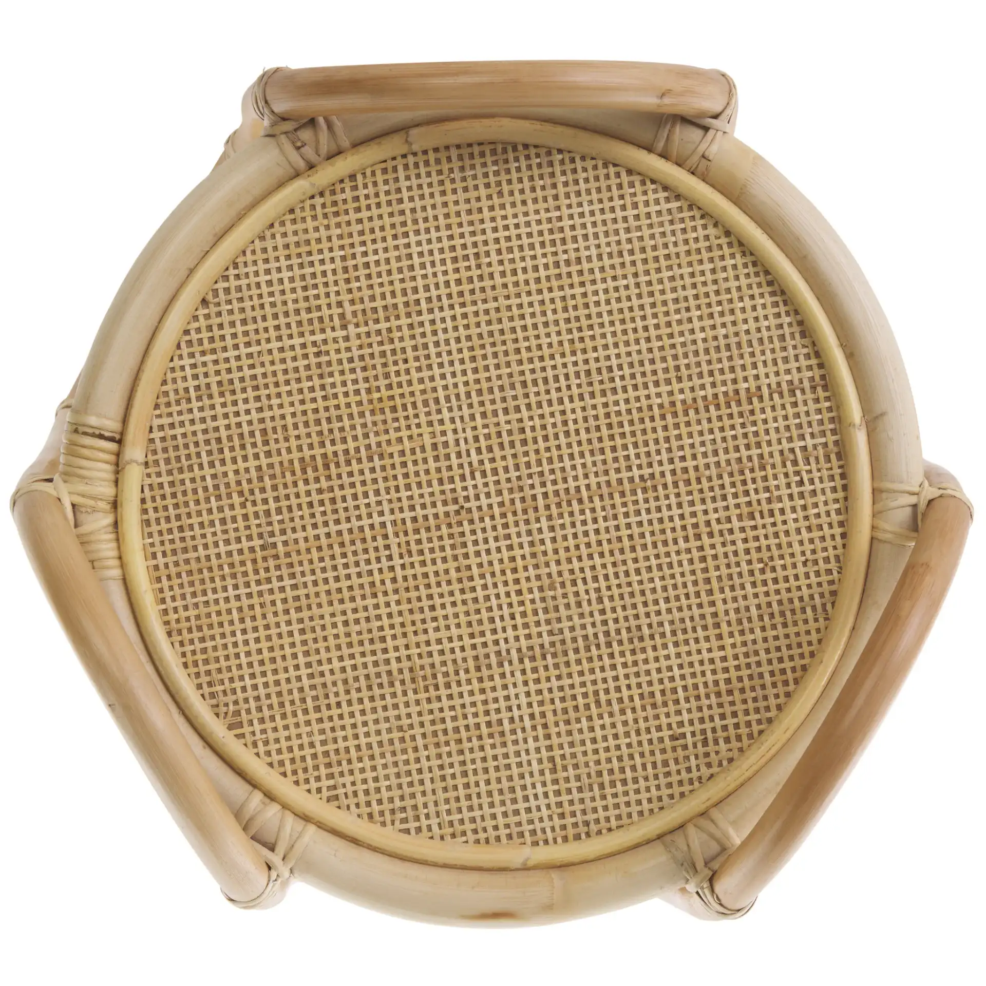 Althea Accent Table in Natural, detail view
