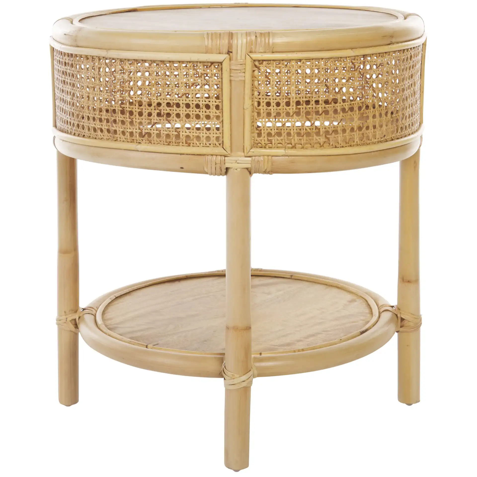 Arvid Round Accent Table in Natural