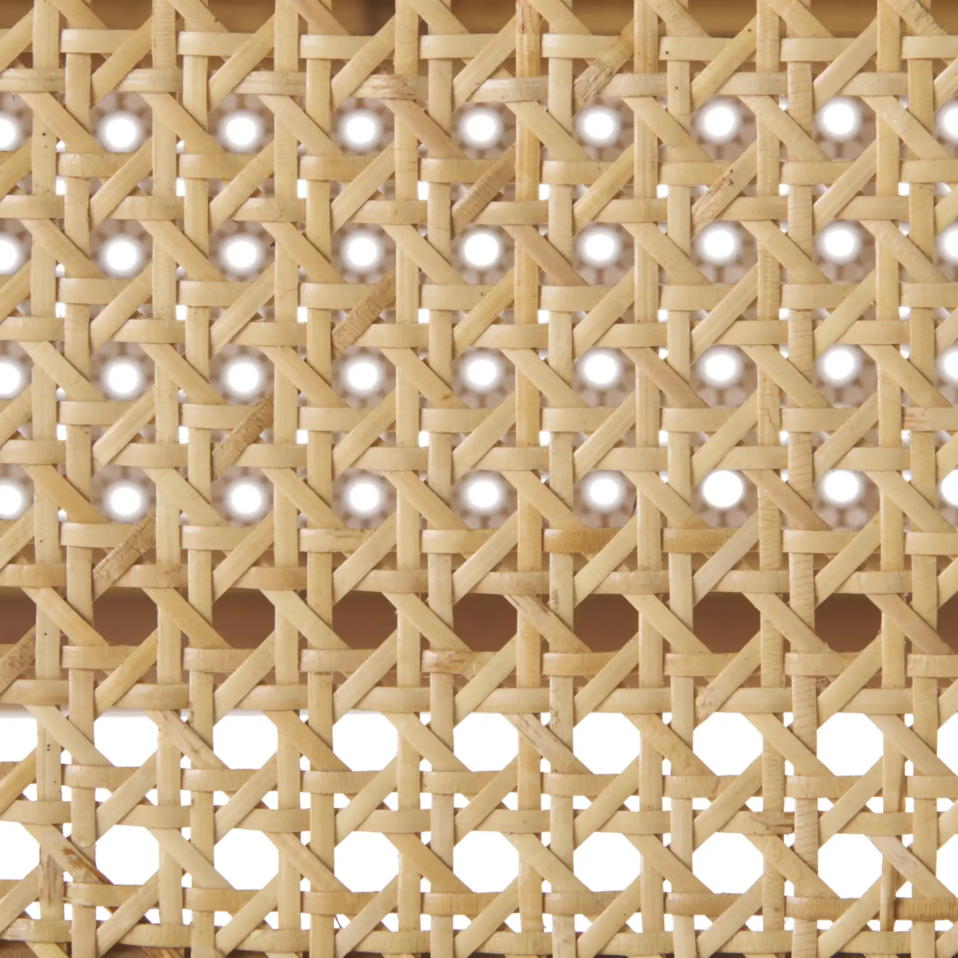 Arvid Square Accent Table in Natural, detail view