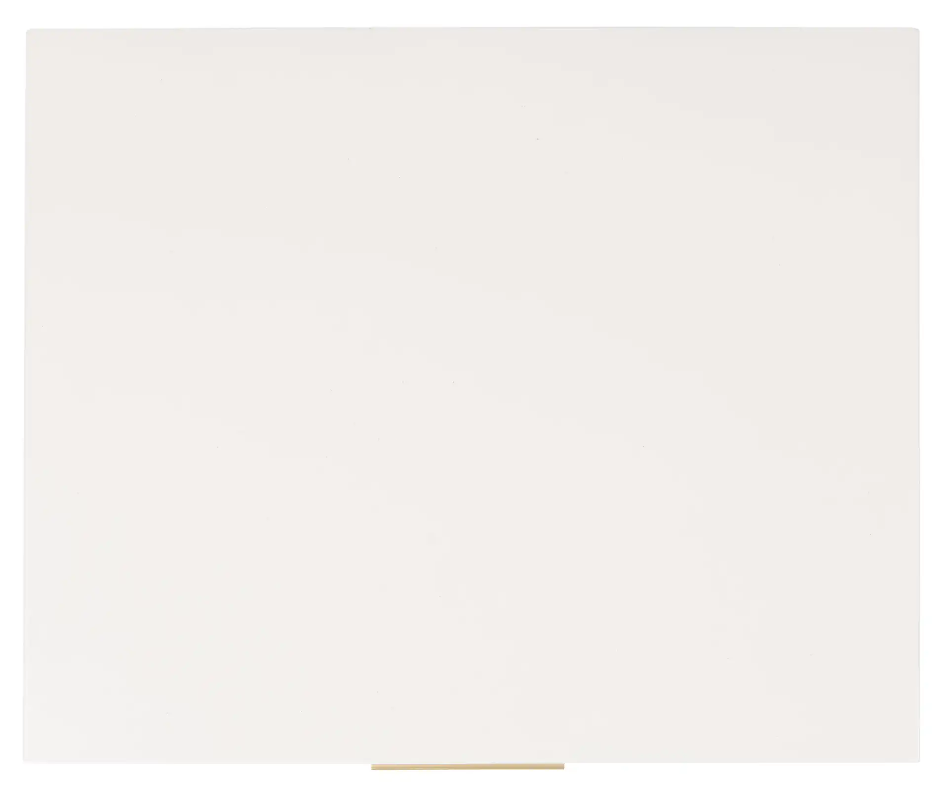 Baskin Three-Drawer Accent Table in White, detail view