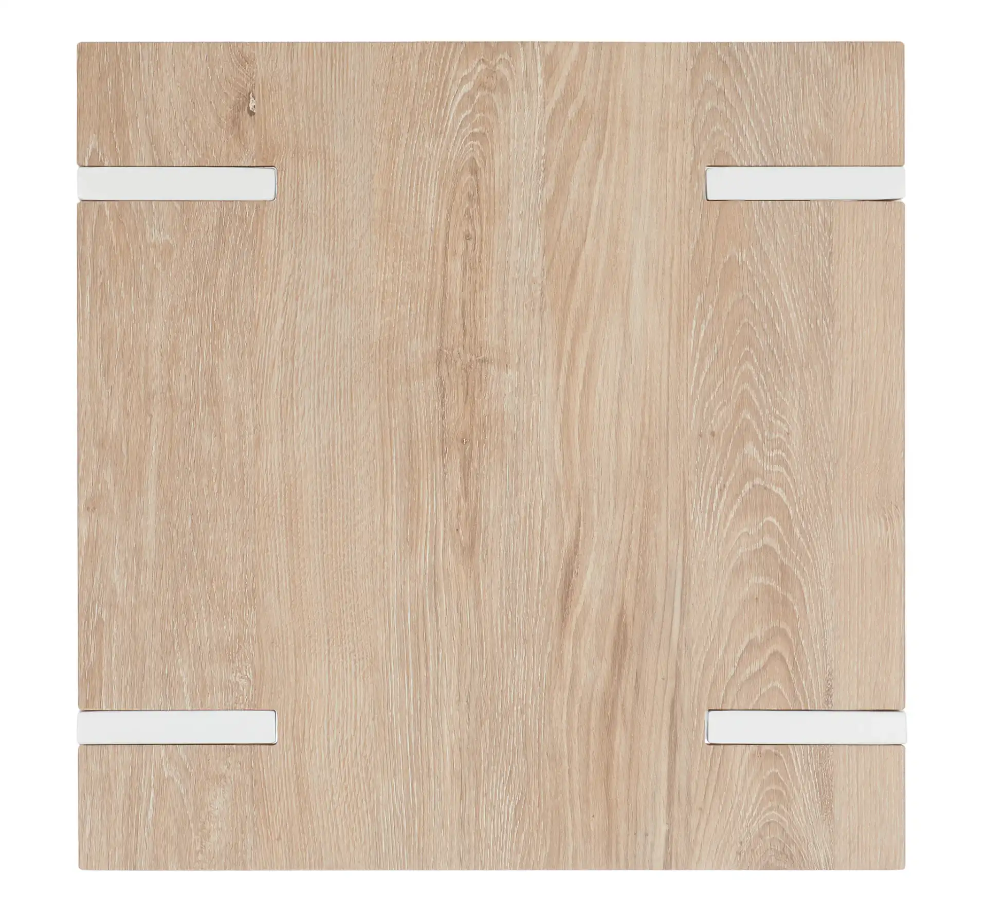 Aberton End Table in Natural / White, detail view