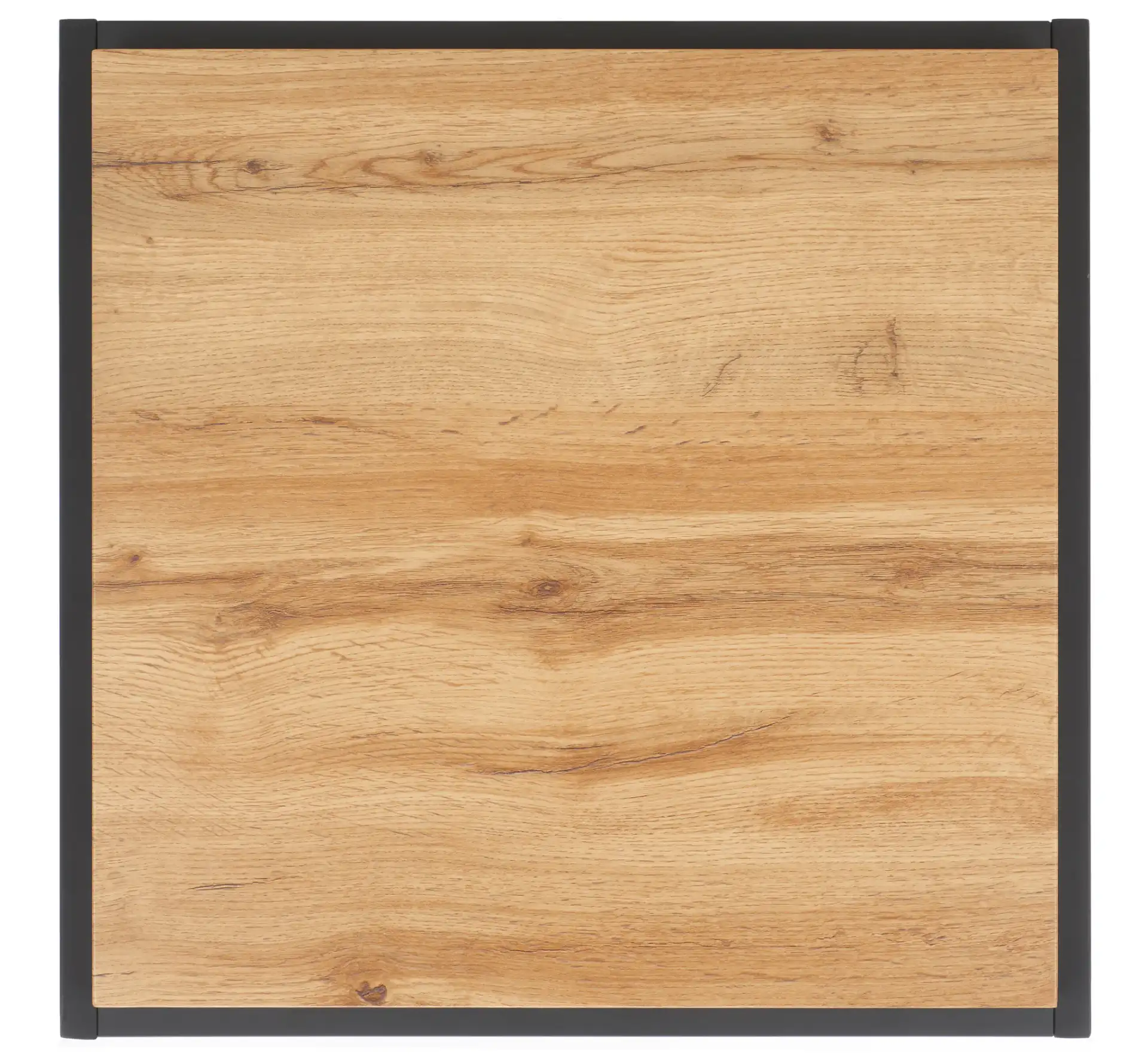 Edgefield End Table in Natural / Black, detail view