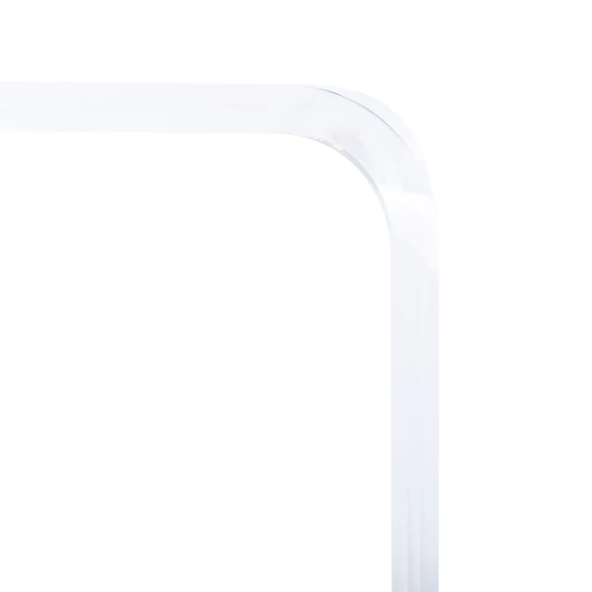 Pryor Acrylic Side Table in Clear in a styled room