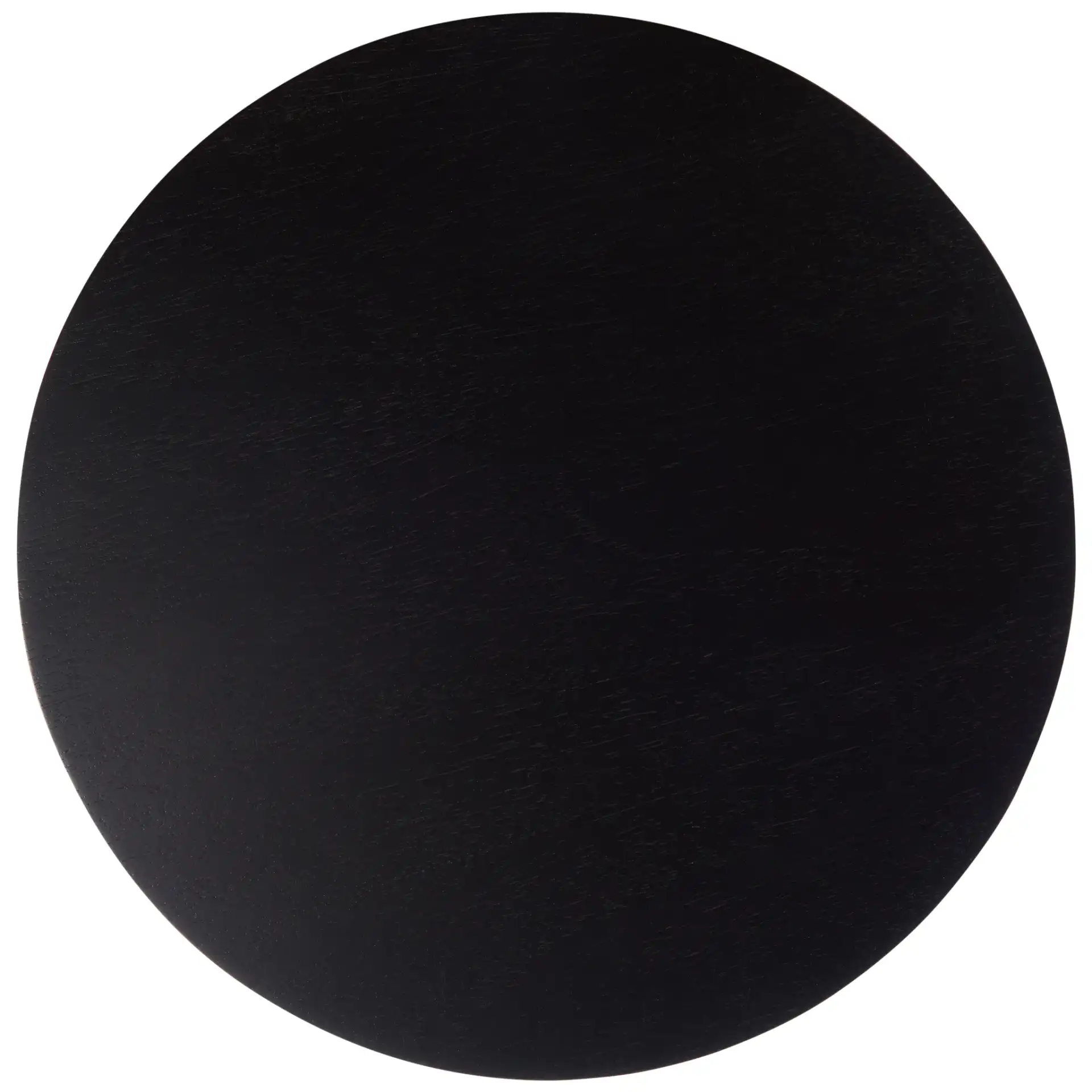 Cassio Accent Table in Black, detail view