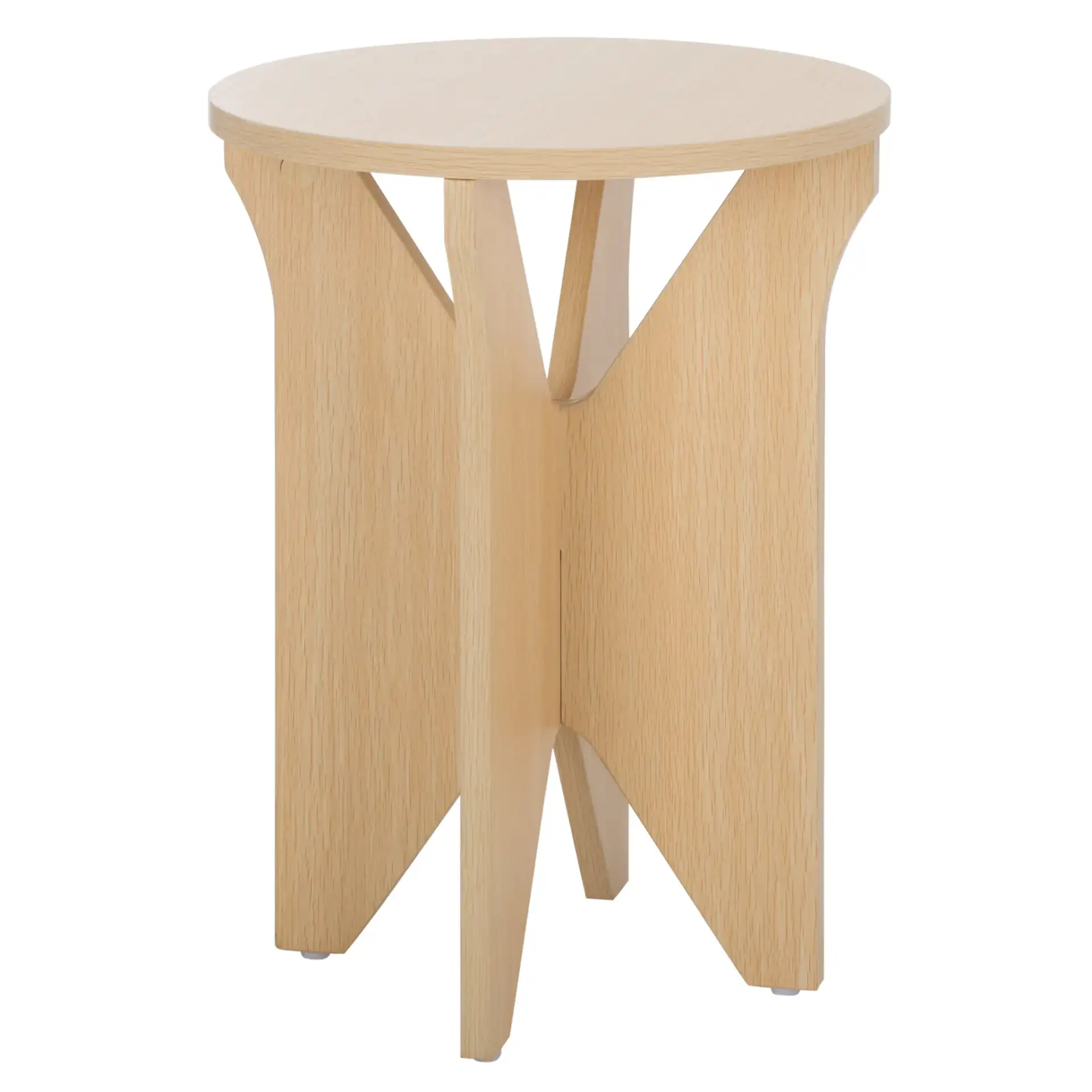 Elken Accent Table in Sand, detail view