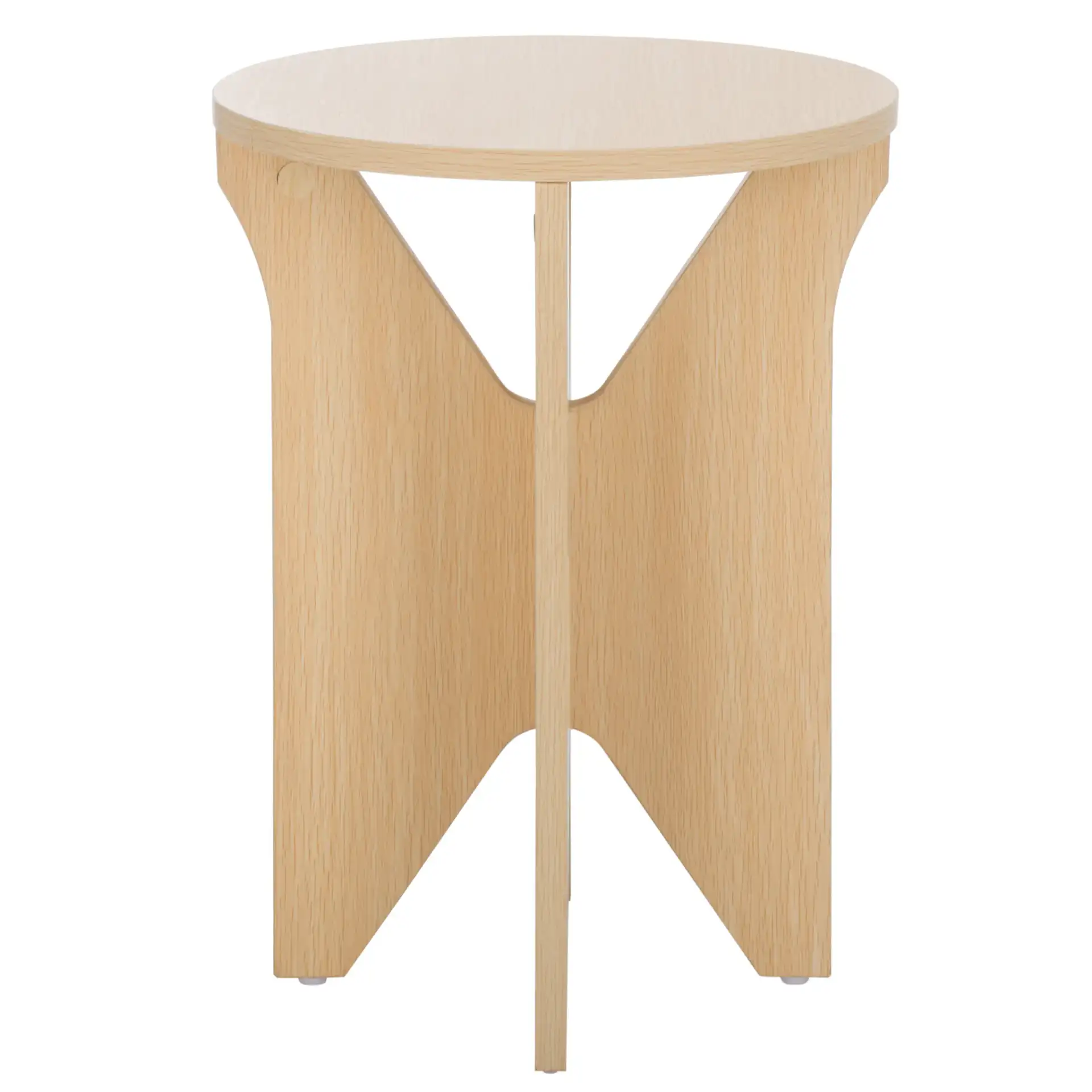 Elken Accent Table in Sand, detail view