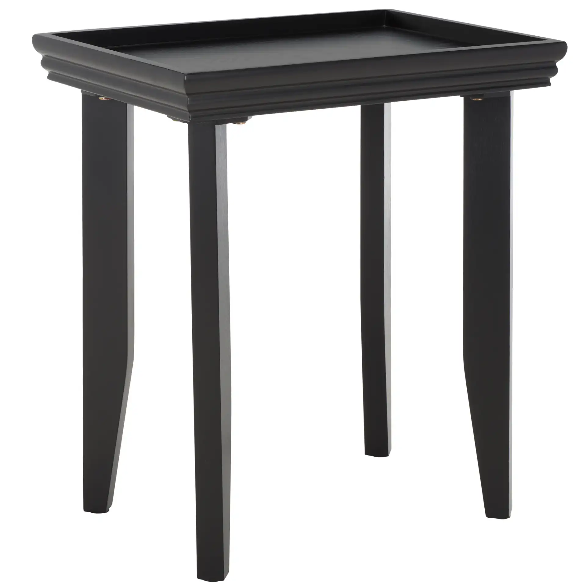 Naios Accent Table in Black, detail view